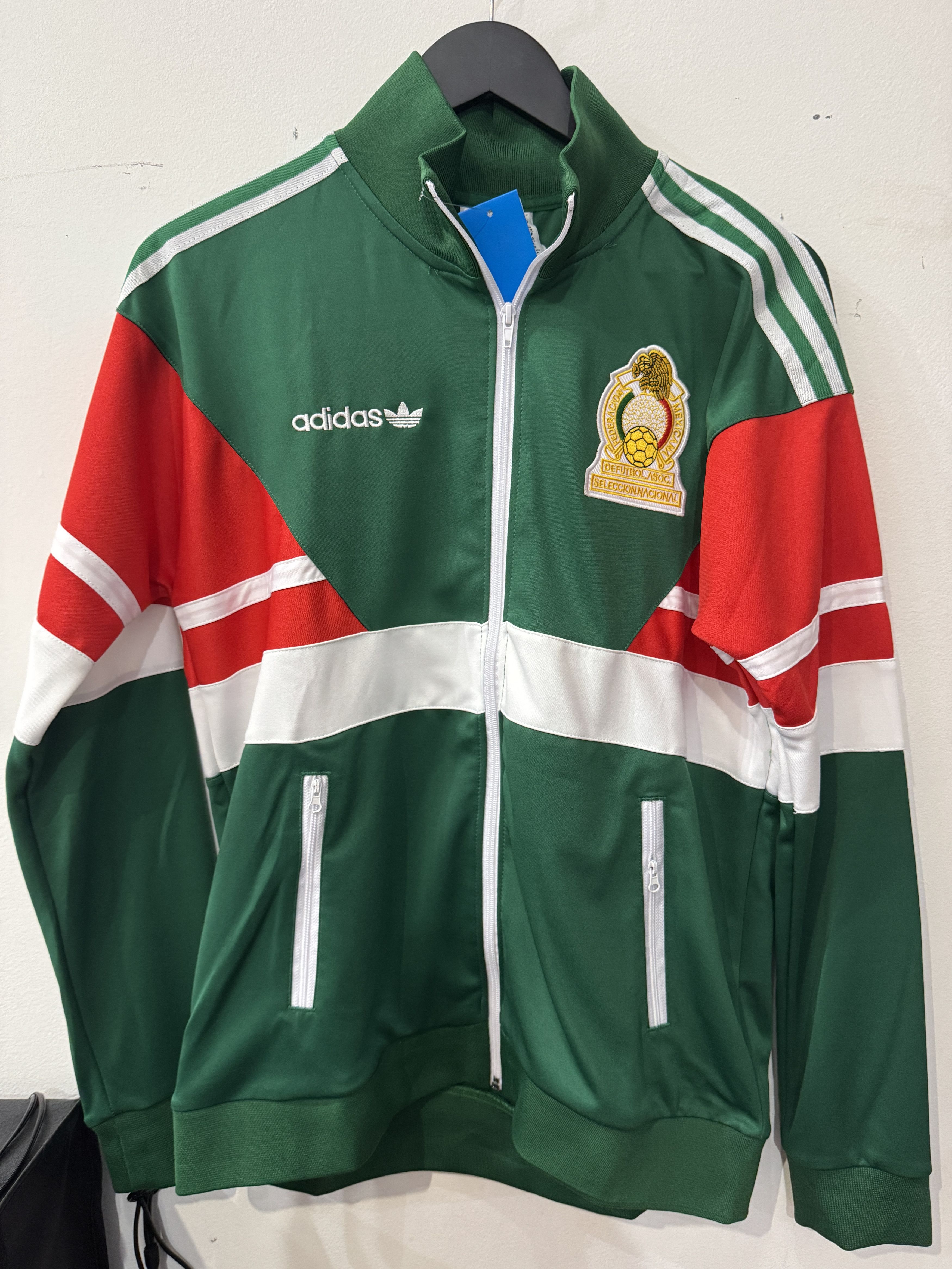 Other Men's Mexico Track Top 1986 Jacket Green Size Medium Size US M / EU 48-50 / 2 - 1 Thumbnail