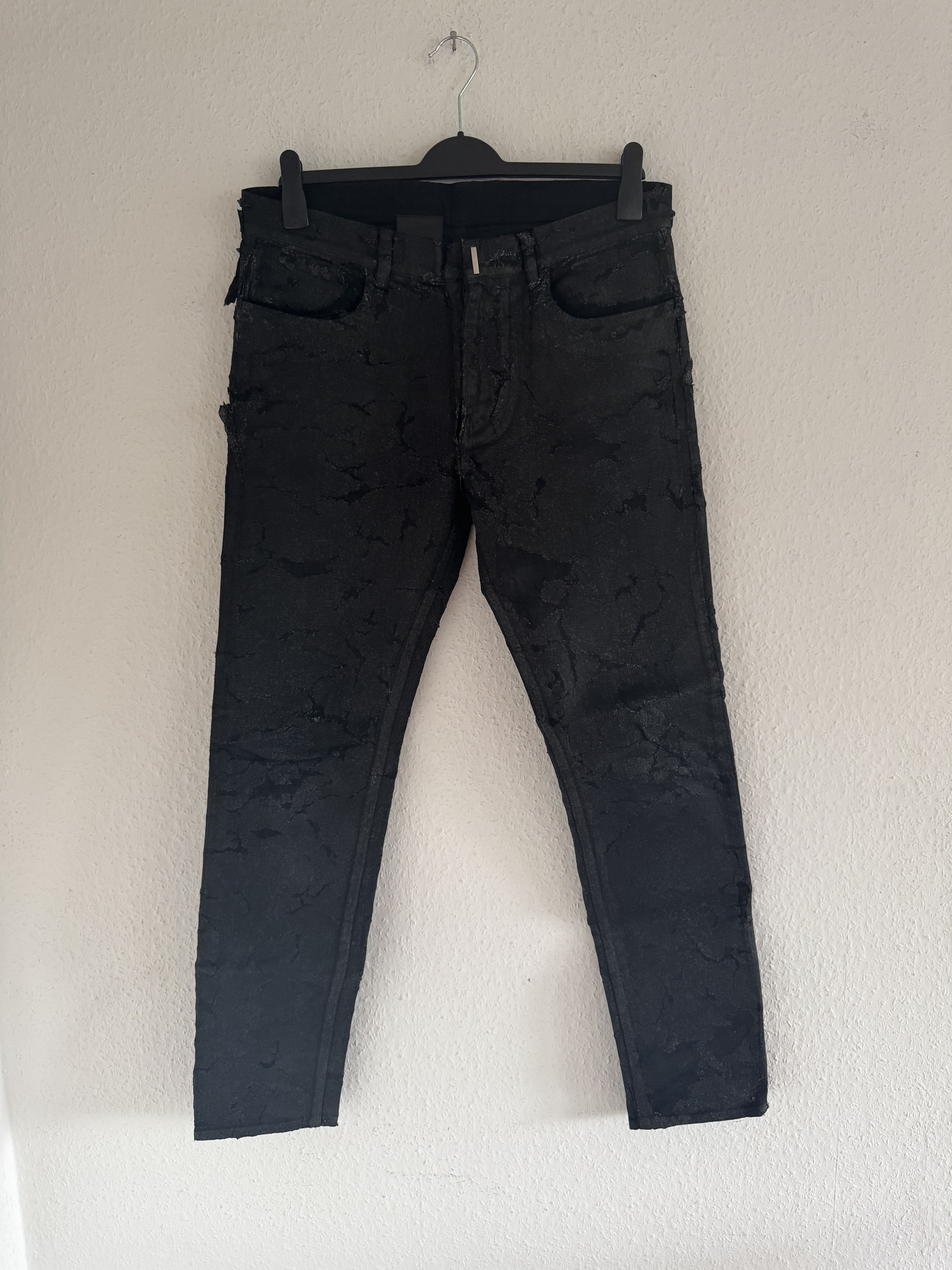 パンツ archive FUGA crashed denim pants Fuga Denim | Grailed