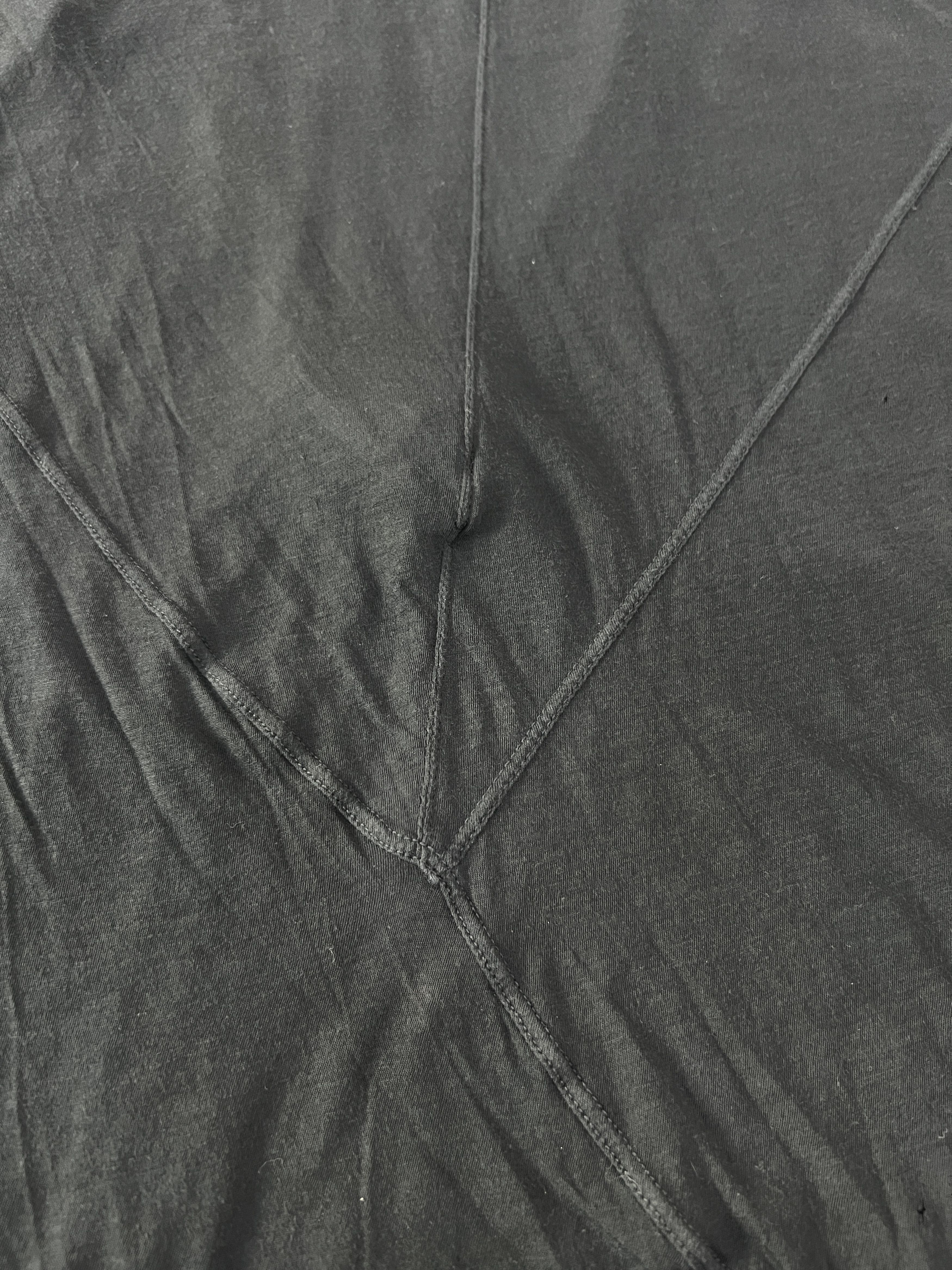 Rick Owens Drkshdw Rick Owens DRKSHDW Level Long Tee Black SS20 Size US M / EU 48-50 / 2 - 4 Thumbnail