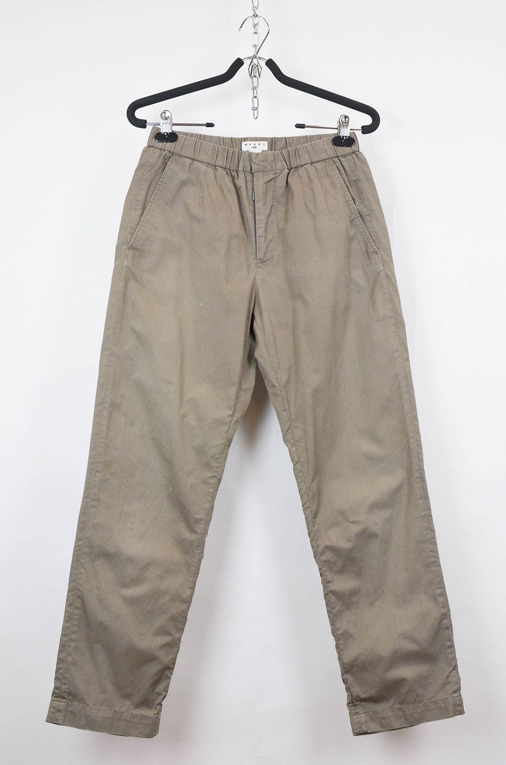 H&M × Marni MARNI x H&M Khaki Chinos Pants - EU46 Size 32" / US 10 / IT 46 - 1 Thumbnail