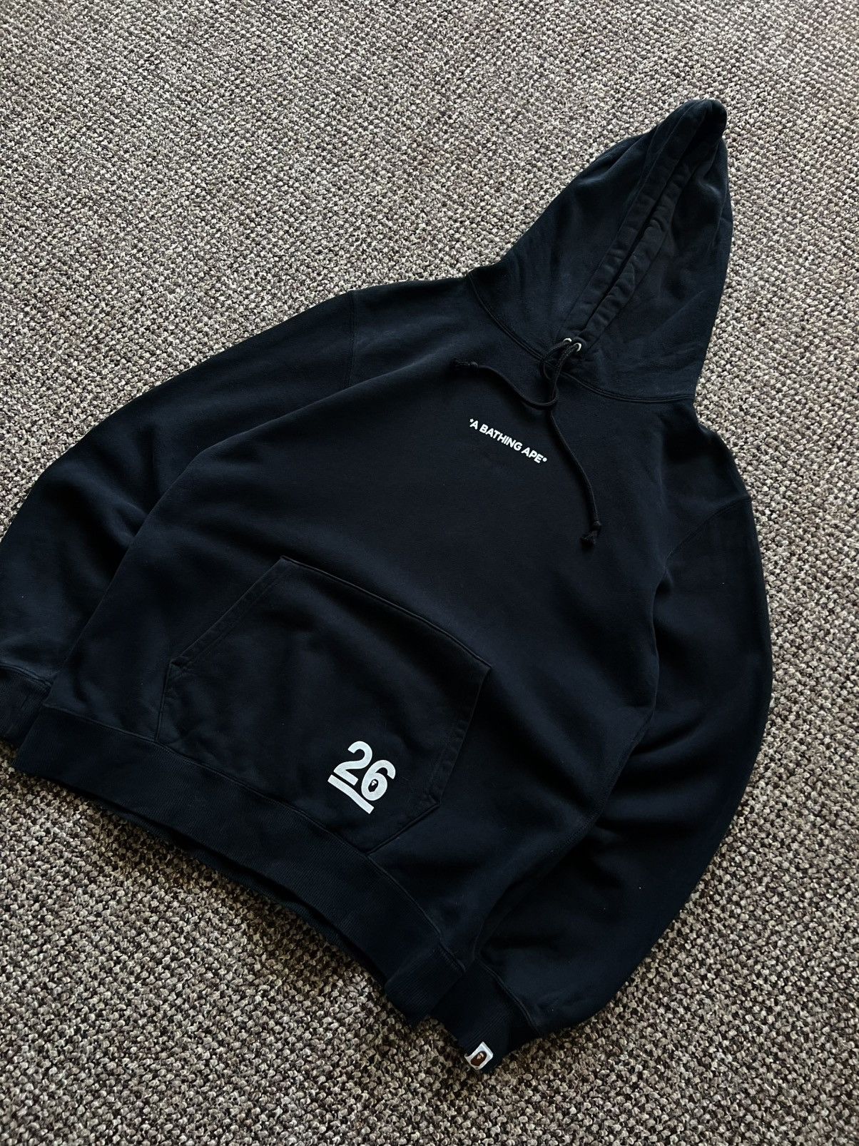 Bape Bape 26th Anniversary Hoodie Black Oversized Size US XL / EU 56 / 4 - 5 Thumbnail