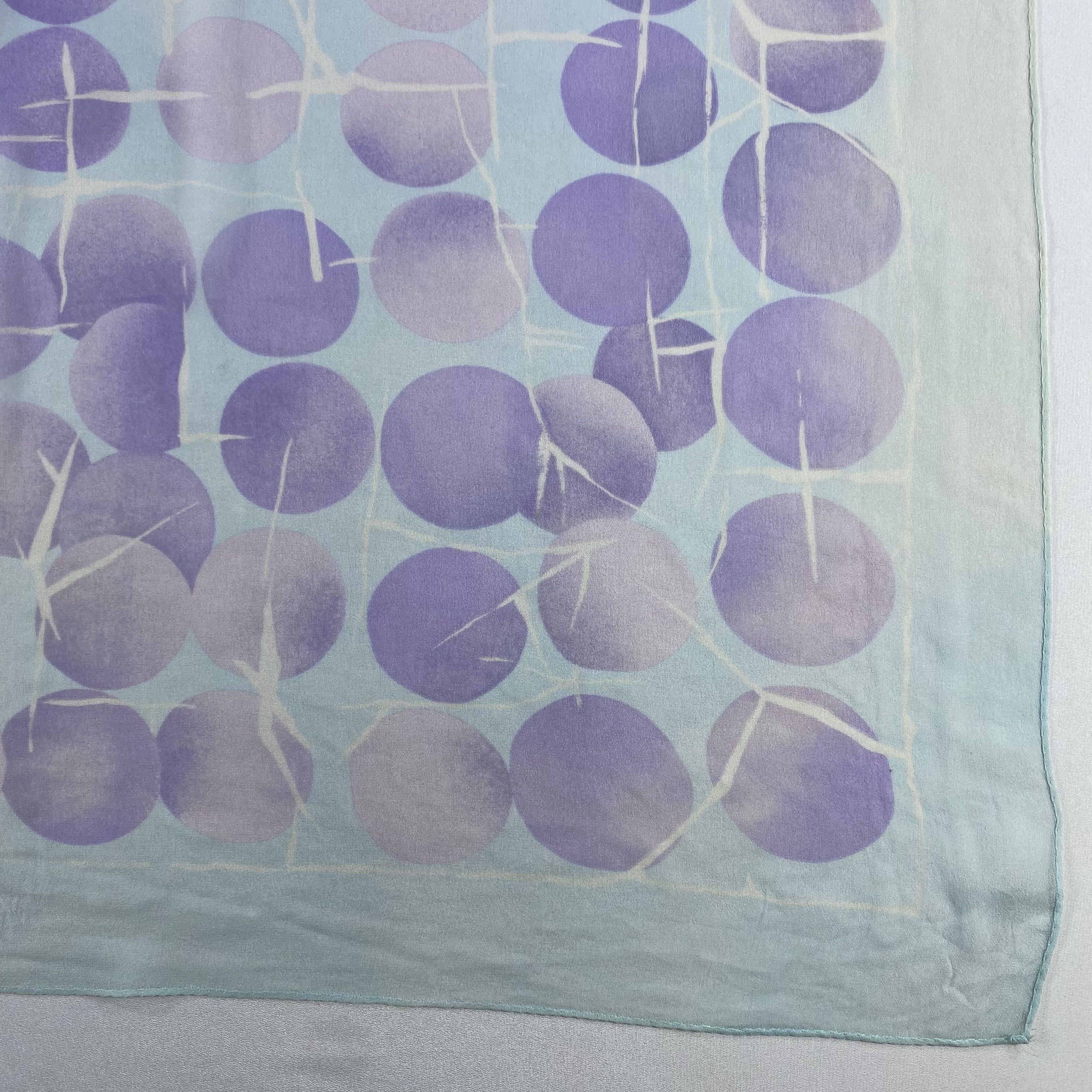 Japanese Brand × Vintage Vintage Abstract Silk Scarf SS090 Size ONE SIZE - 2 Thumbnail
