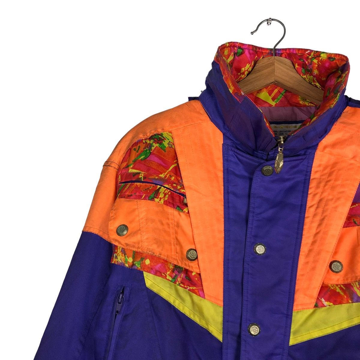 🔥VINTAGE CROPPED SKI JACKET BONDAGE CCLTEAM ISSEY MIYAKE
