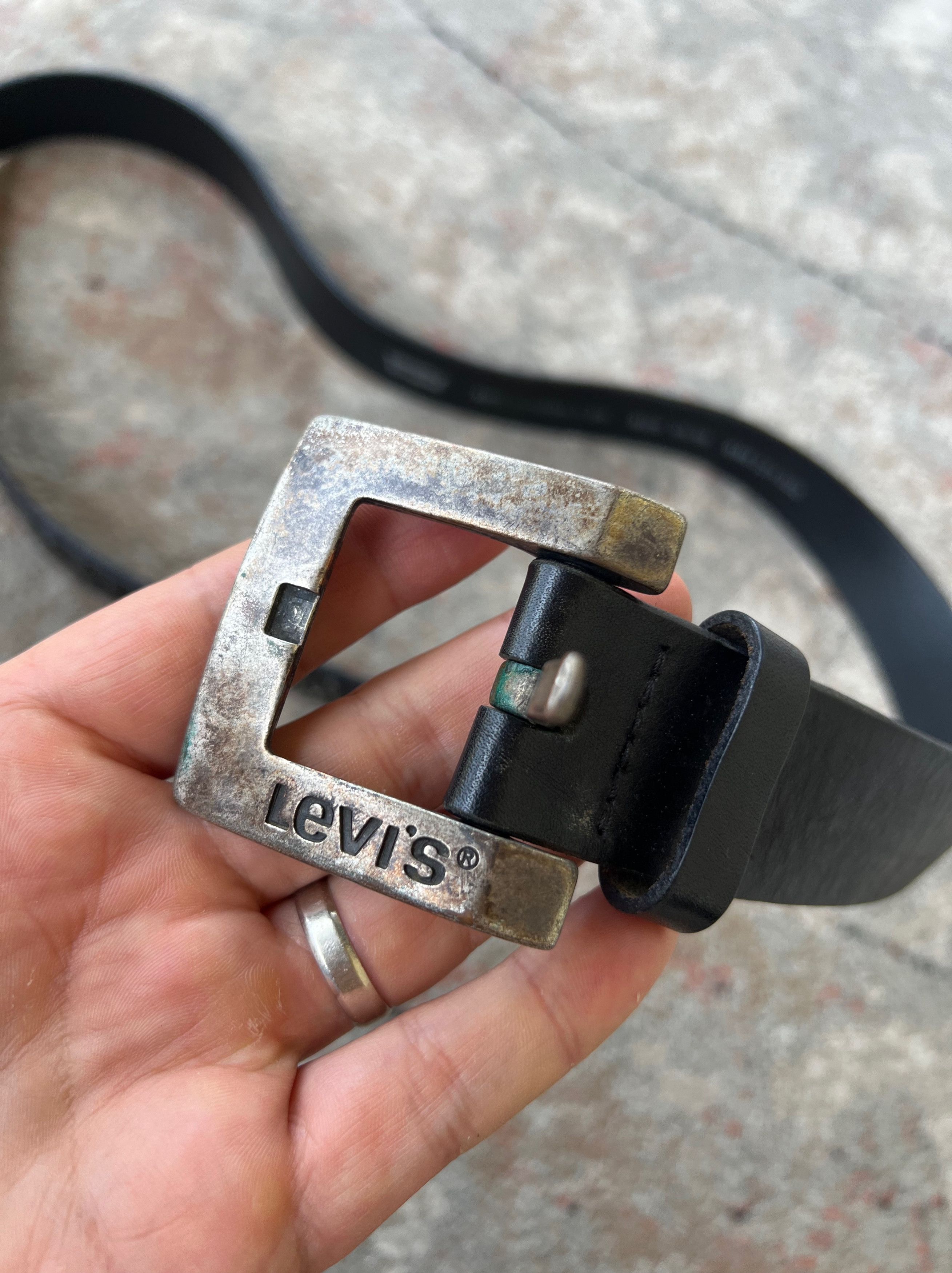 Leather × Levi's Levi's Leather Belt Size ONE SIZE - 1 Thumbnail