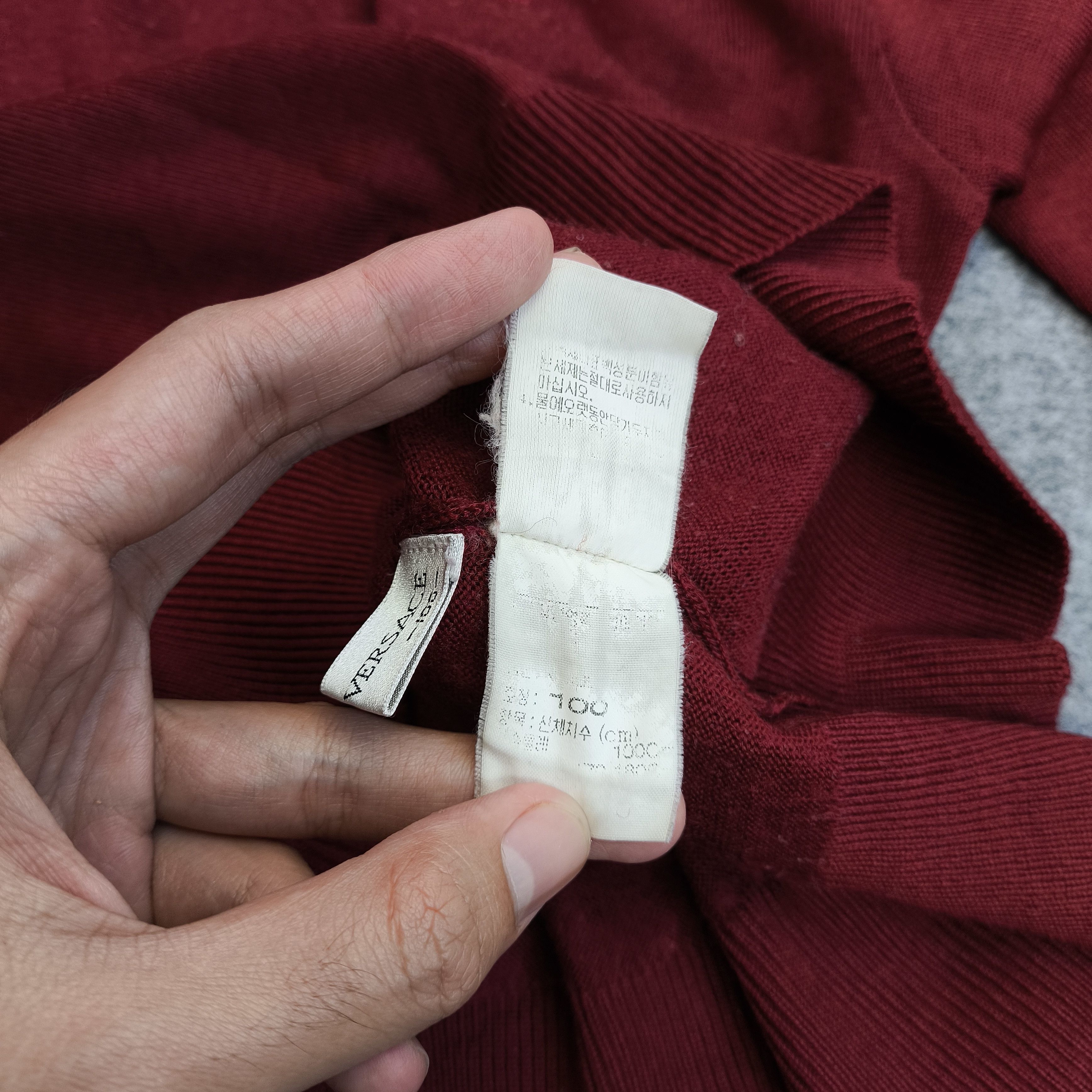 Versace × Versace Jeans Couture × Versus Versace A versace turtleneck knitwear sweater Size US M / EU 48-50 / 2 - 6 Thumbnail