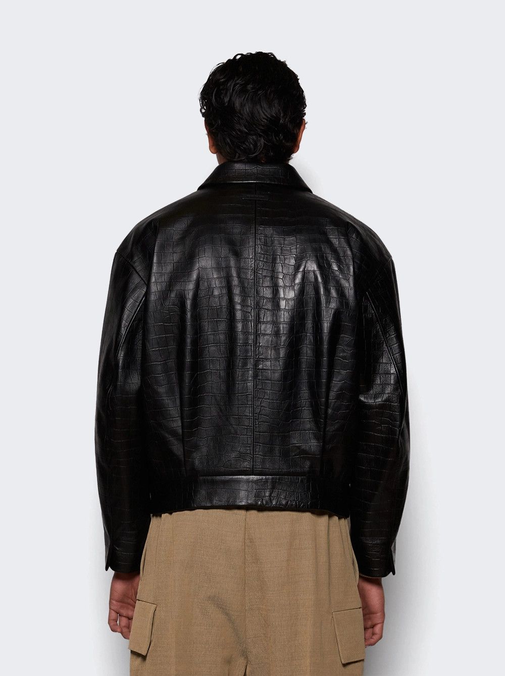 Fear of God o1mle0326 Cropped Jacket in Black Size US L / EU 52-54 / 3 - 4 Thumbnail