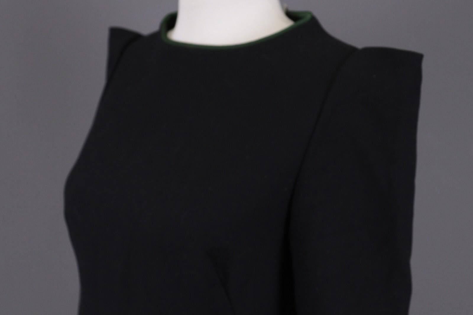Designer Cop Copine Leora Robe Black A-Line Dress Size 40 Size M / US 6-8 / IT 42-44 - 7 Thumbnail