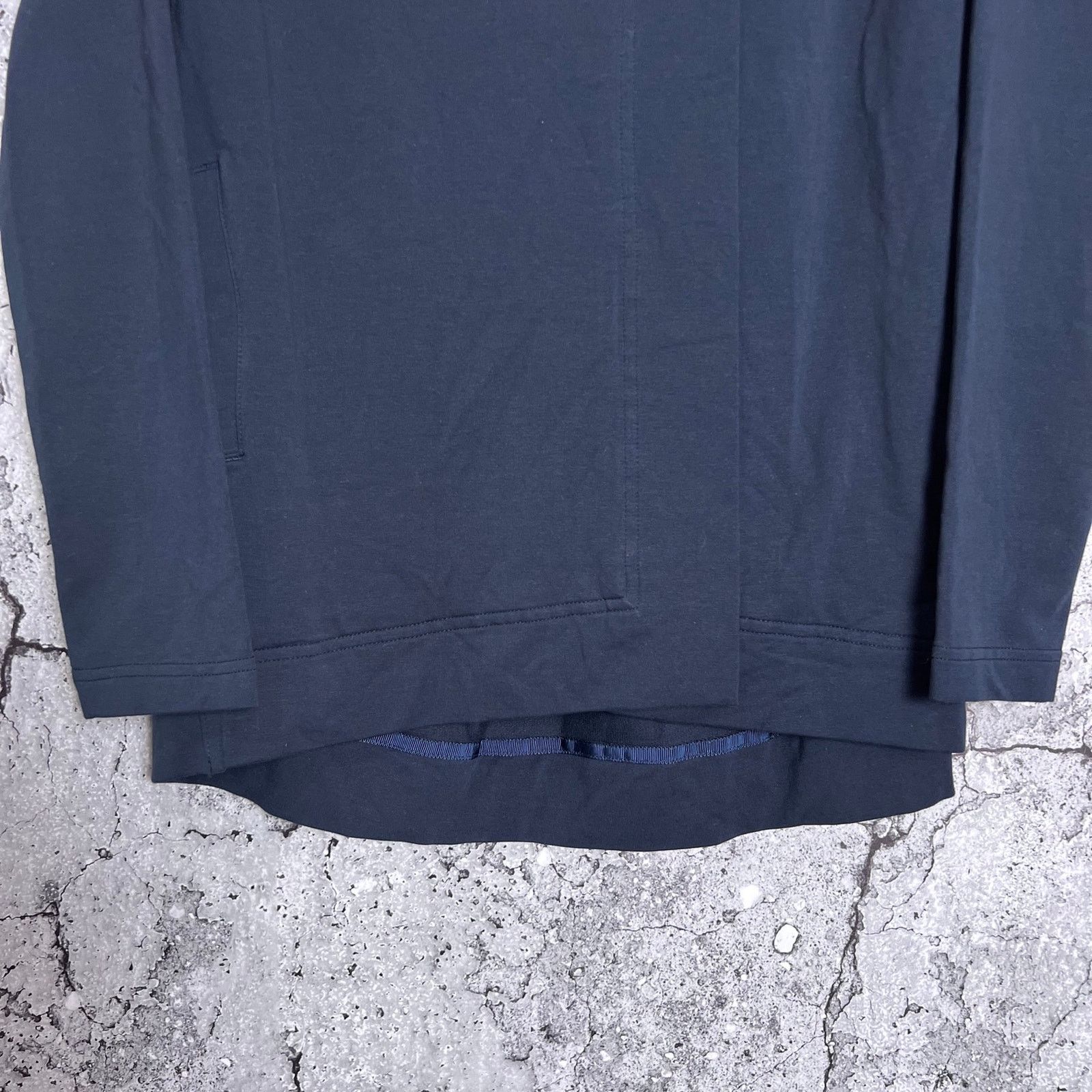 Lululemon Lululemon Belle Wrap Jacket Inkwell Navy French Terry Size 4 Size S / US 4 / IT 40 - 12 Thumbnail