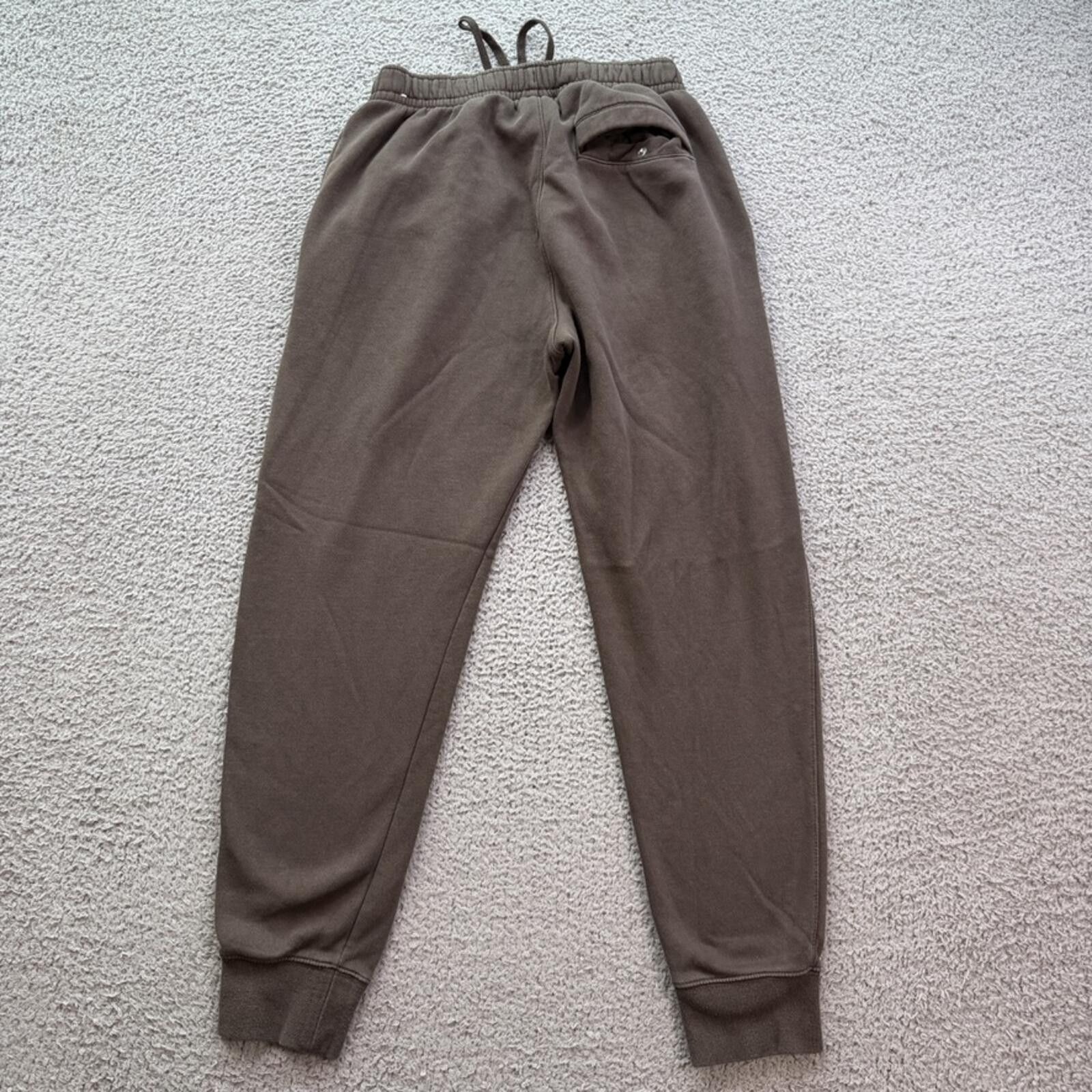 Nike Nike Brown Mini Swoosh Jogger Sweatpants Mens S Lounge Pants Size US 30 / EU 46 - 2 Thumbnail