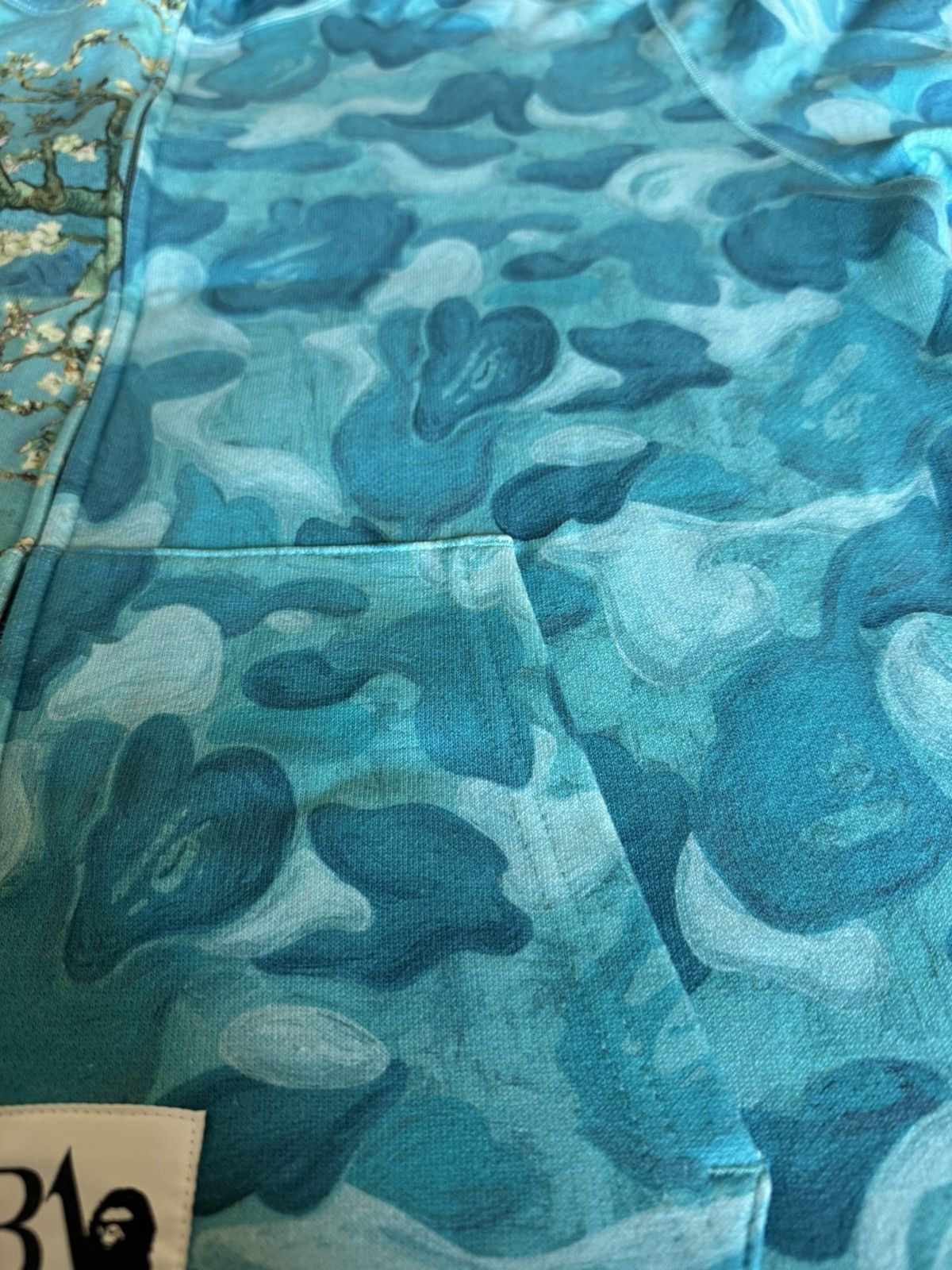 Bape Bape x Van Gogh museum shark hoodie | Grailed