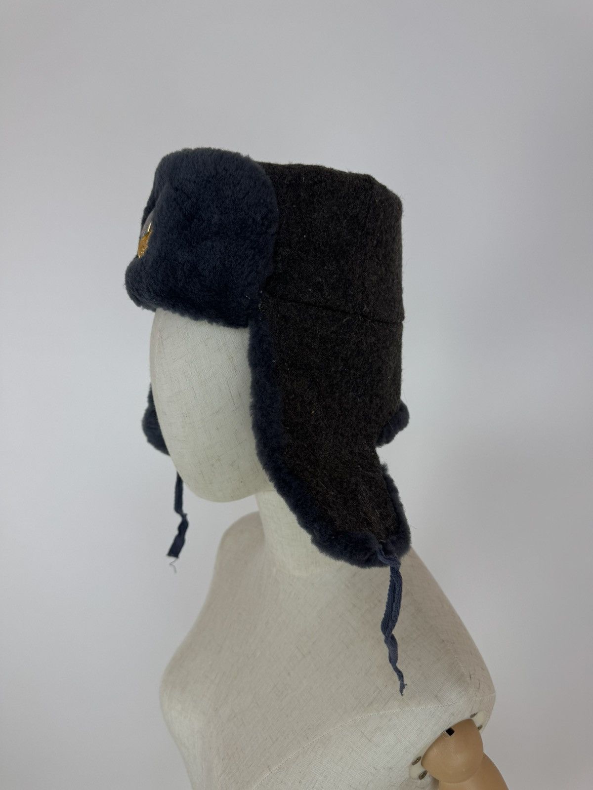 Tyler The Creator × Vintage Ukraine Vintage Army Ushanka Winter Hat size 50 Size ONE SIZE - 9 Thumbnail