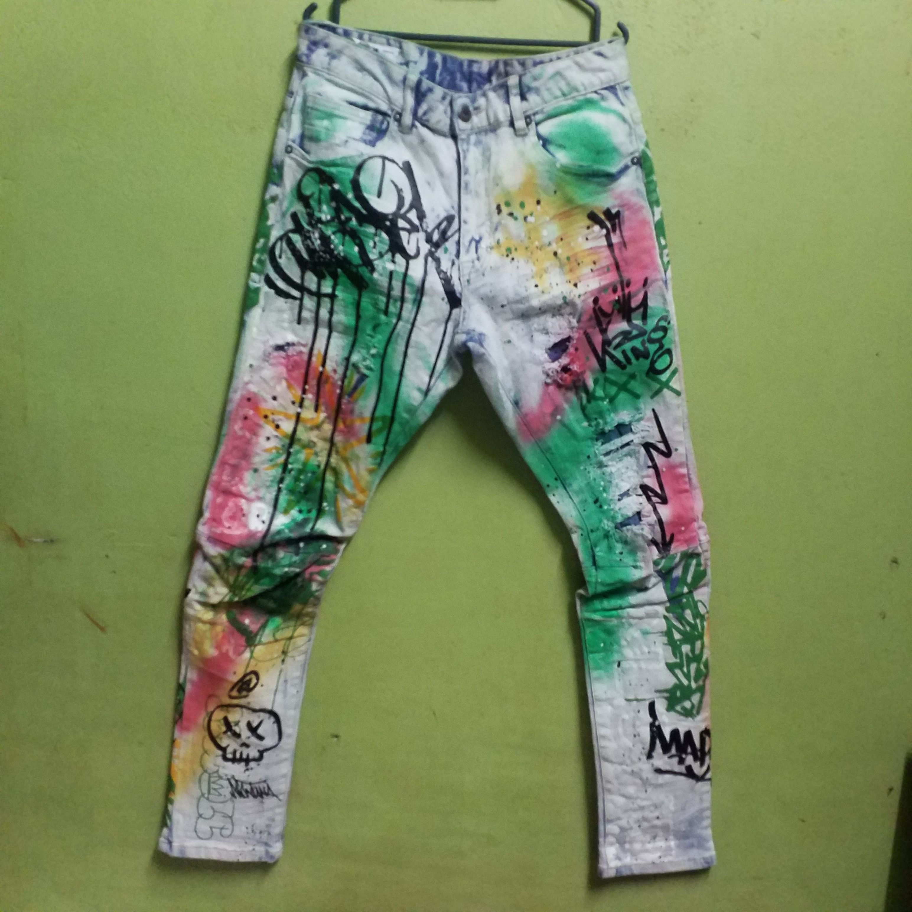 Japanese Brand × Smoke Rise SMOKE RICE HAND CRAFT Size US 32 / EU 48 - 1 Thumbnail