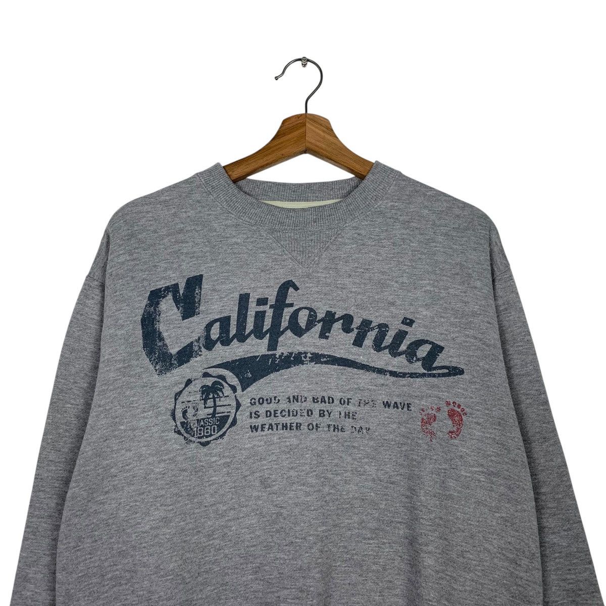Hang Ten Hang Ten California Crewneck Sweatshirt Size US M / EU 48-50 / 2 - 2 Thumbnail