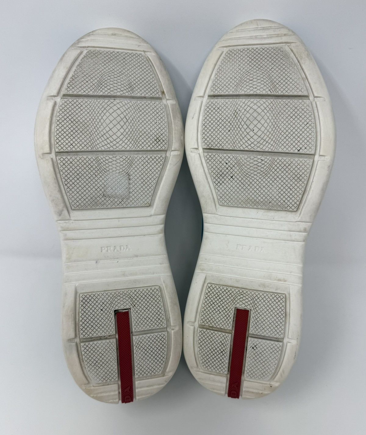 Prada Prada Americas Cup Sneaker Light Blue Size US 11.5 / EU 44-45 - 6 Thumbnail