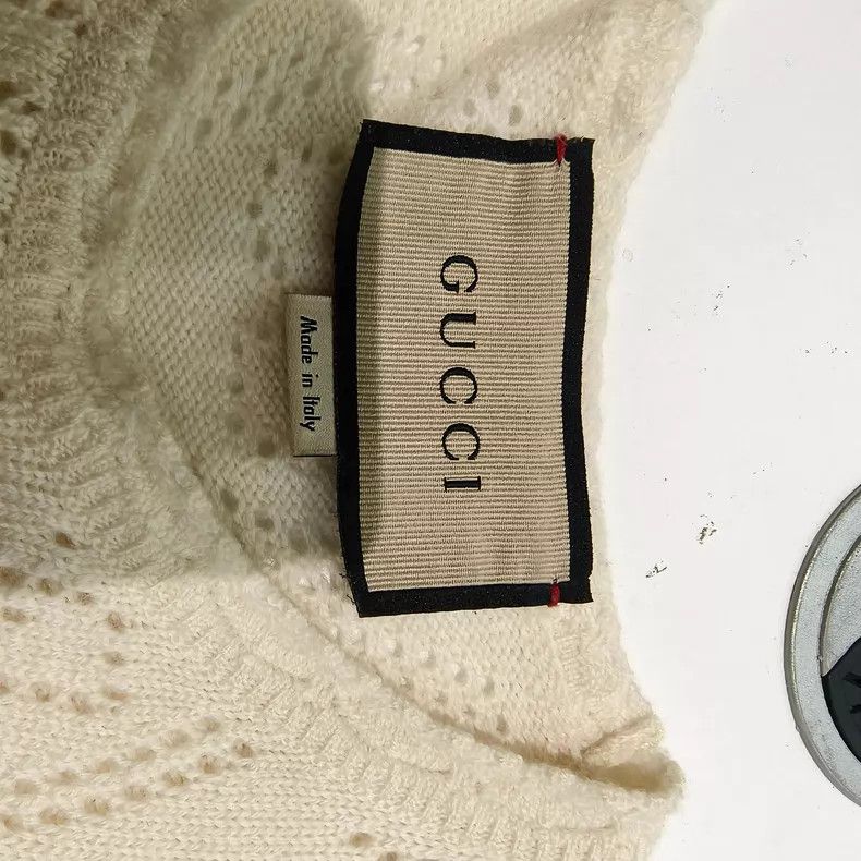Gucci Gucci Needle-woven T-shirt Size XS / US 0-2 / IT 36-38 - 3 Thumbnail