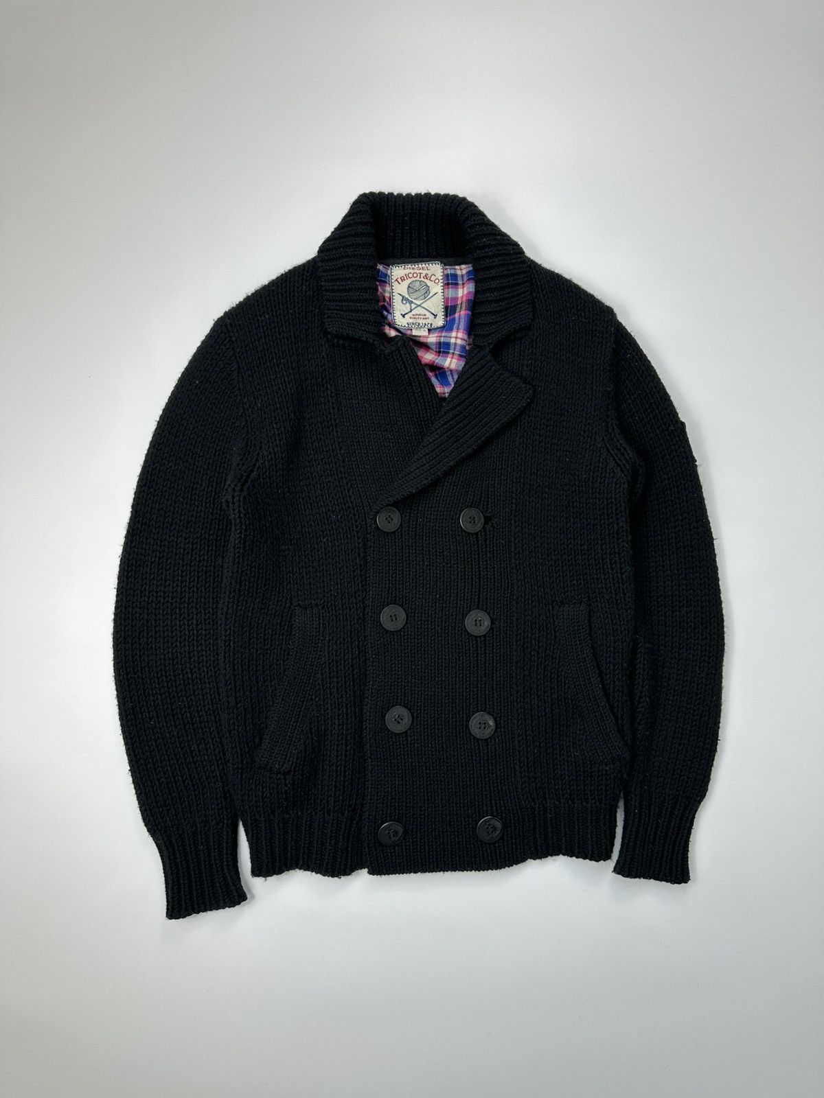 Diesel Diesel Tricot&Co Heavyweight Button Sweater Quality Knit Size US M / EU 48-50 / 2 - 1 Thumbnail