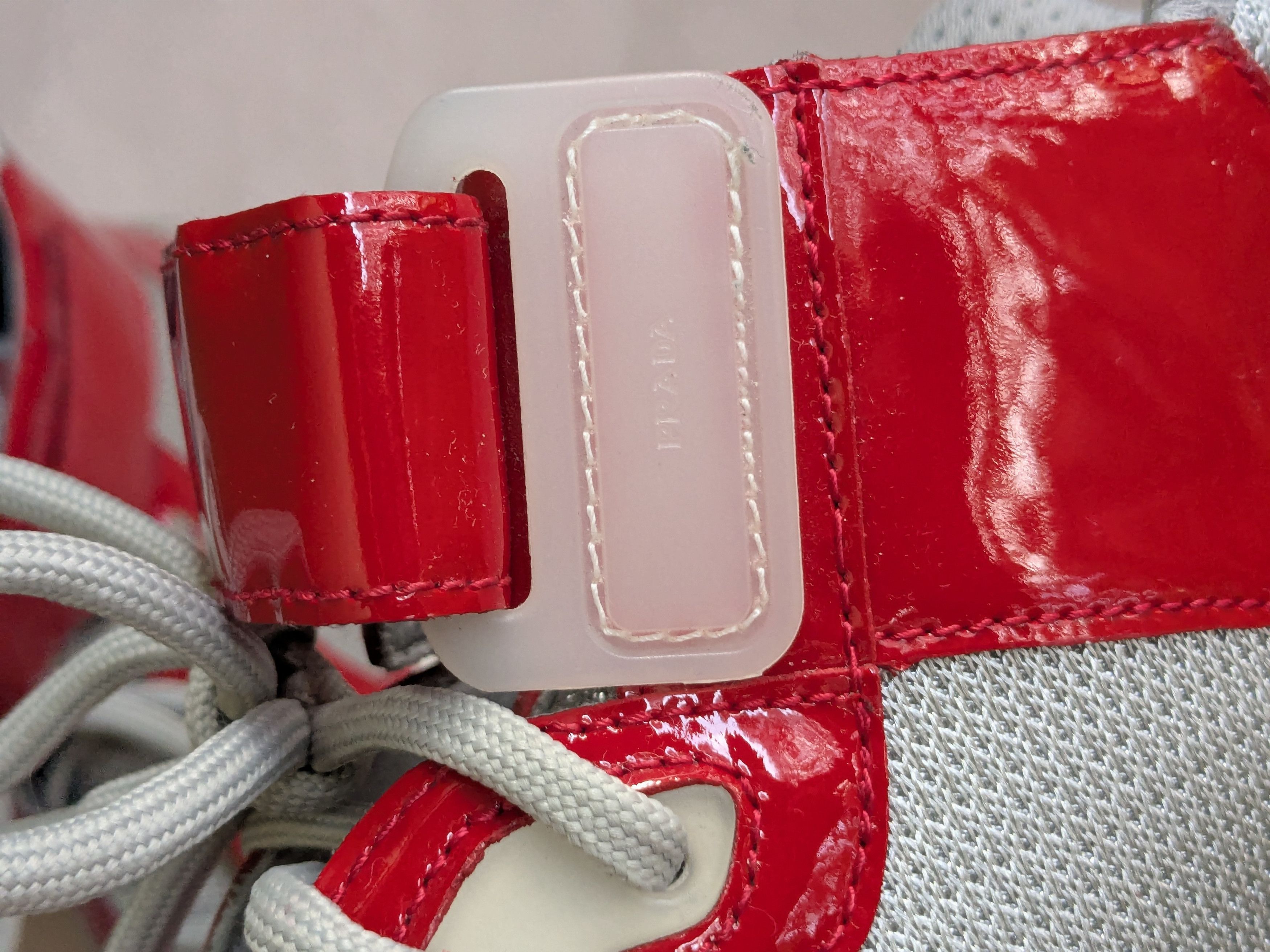 Prada Prada America's Cup Red High Tops 8.5 Patent Leather Size US 8.5 / EU 41-42 - 14 Thumbnail