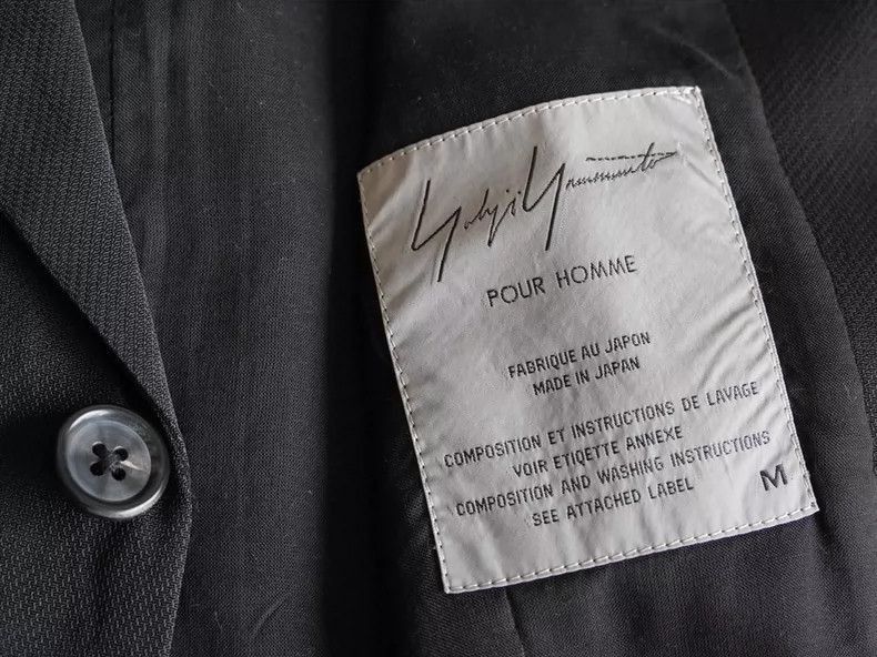 Yohji Yamamoto Yohji Yamamoto Yohji Yamamoto Black Jacket with White Trim Size US M / EU 48-50 / 2 - 5 Thumbnail
