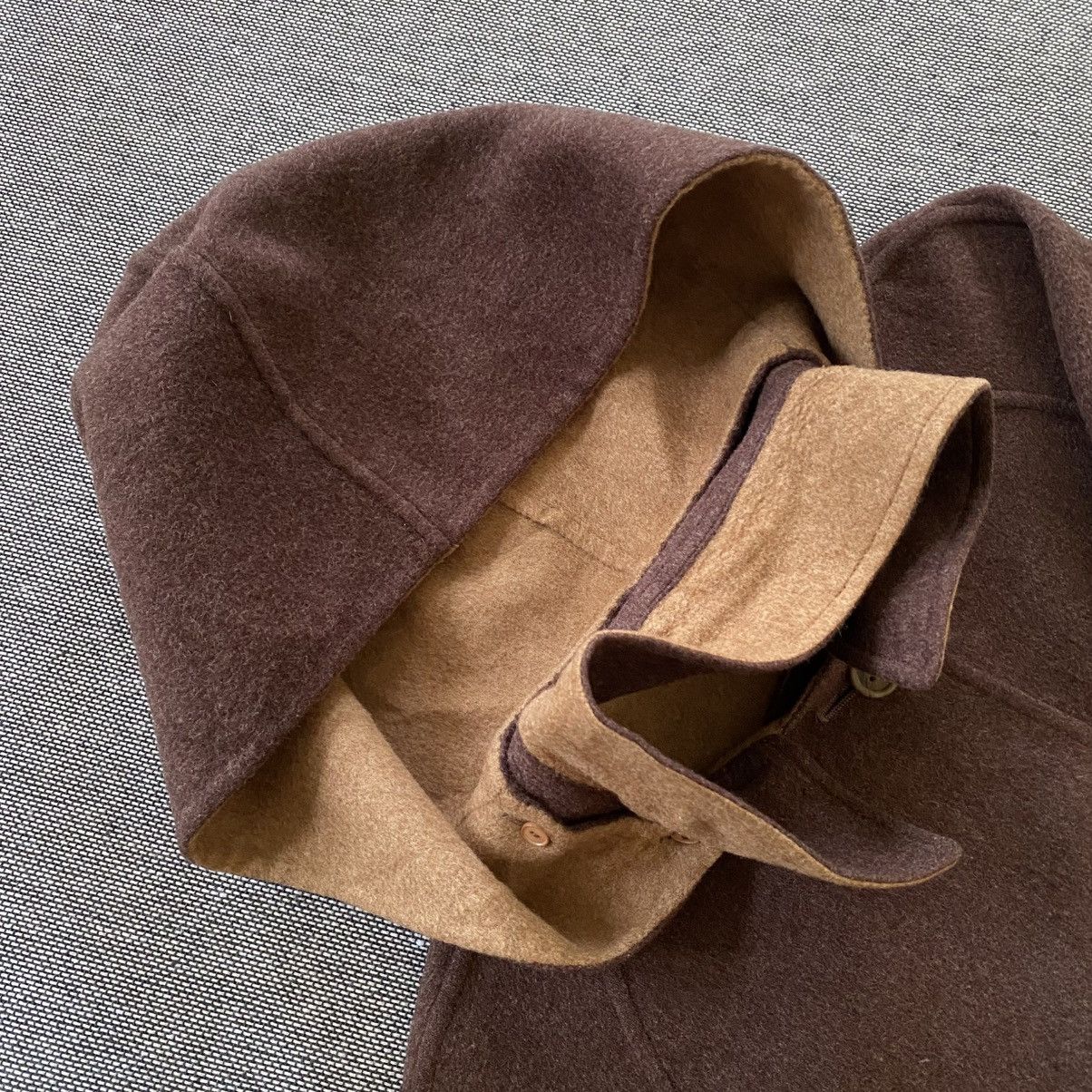 Burberry Prorsum BURBERRYS Reversible Hooded Wool Duffle Coat Size S / US 4 / IT 40 - 8 Thumbnail