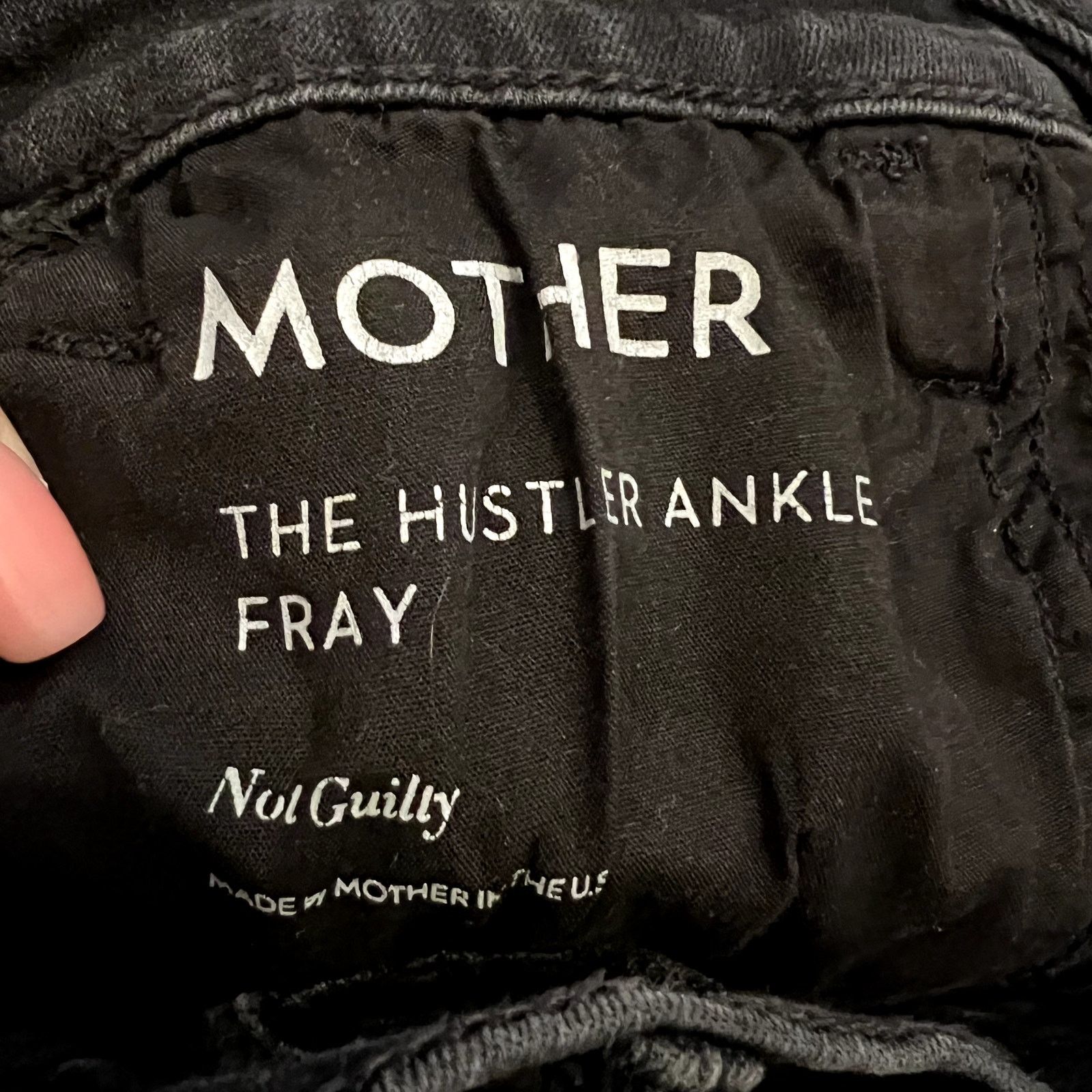 MOTHER Mother The Hustler Ankle Fray Not Guilty Flare Jeans Size 25" / US 0 / IT 36 - 5 Thumbnail