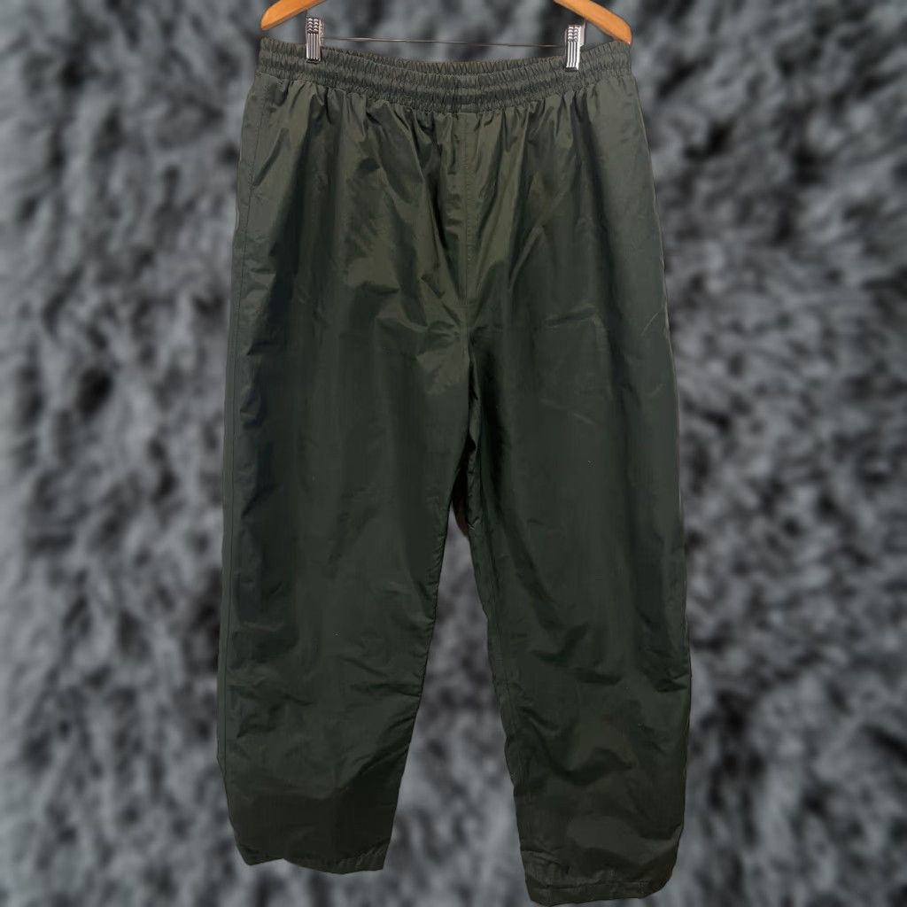 Vintage Cabela’s Forest Green Nylon Pants XL Tall GUC Rain Elastic Waist Pull-on Unisex Adults Pants Size US 36 / EU 52 - 1 Thumbnail
