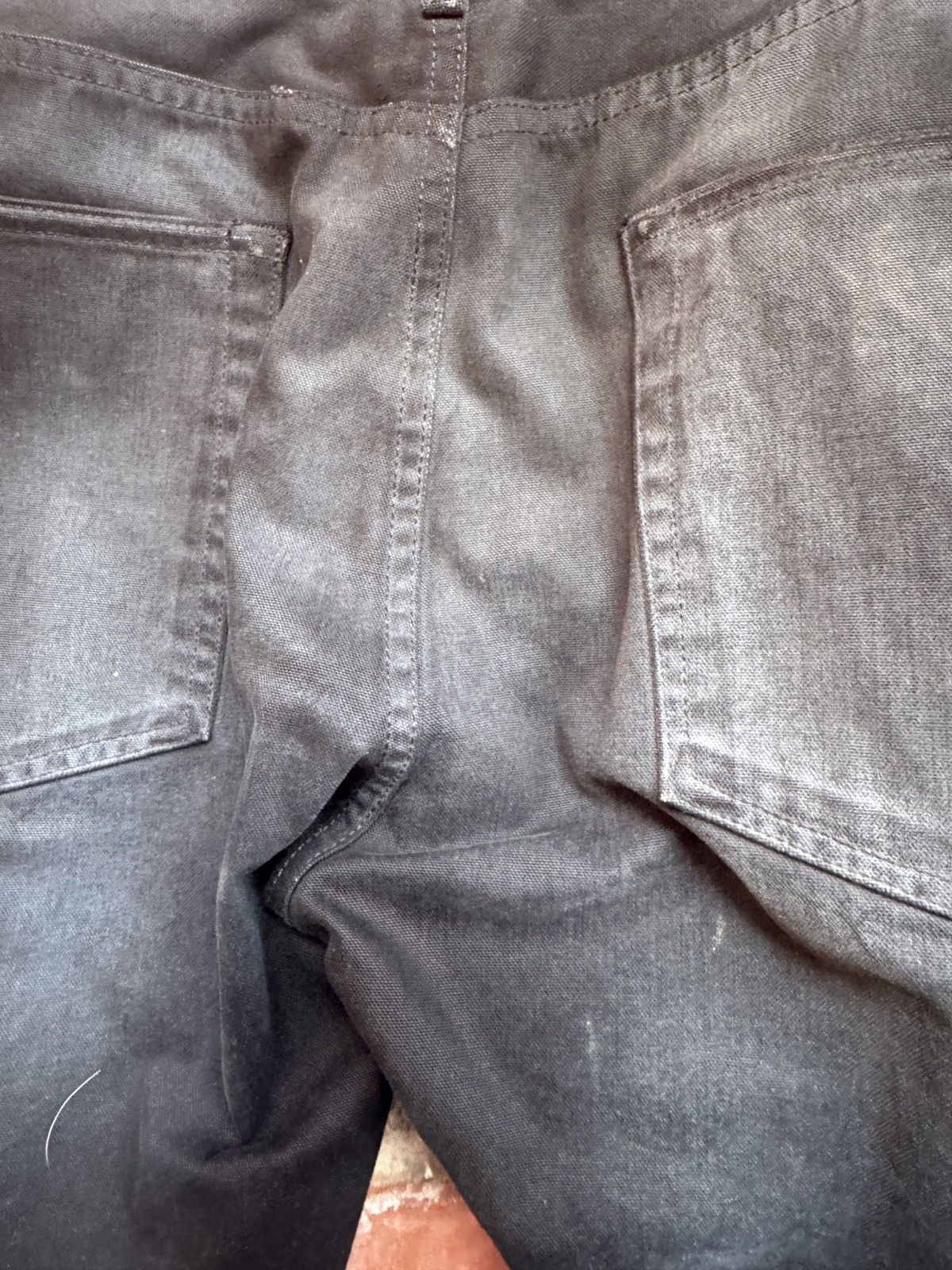 Fear of God Fear of god 6th collection black canvas denim pants Size US 36 / EU 52 - 6 Thumbnail