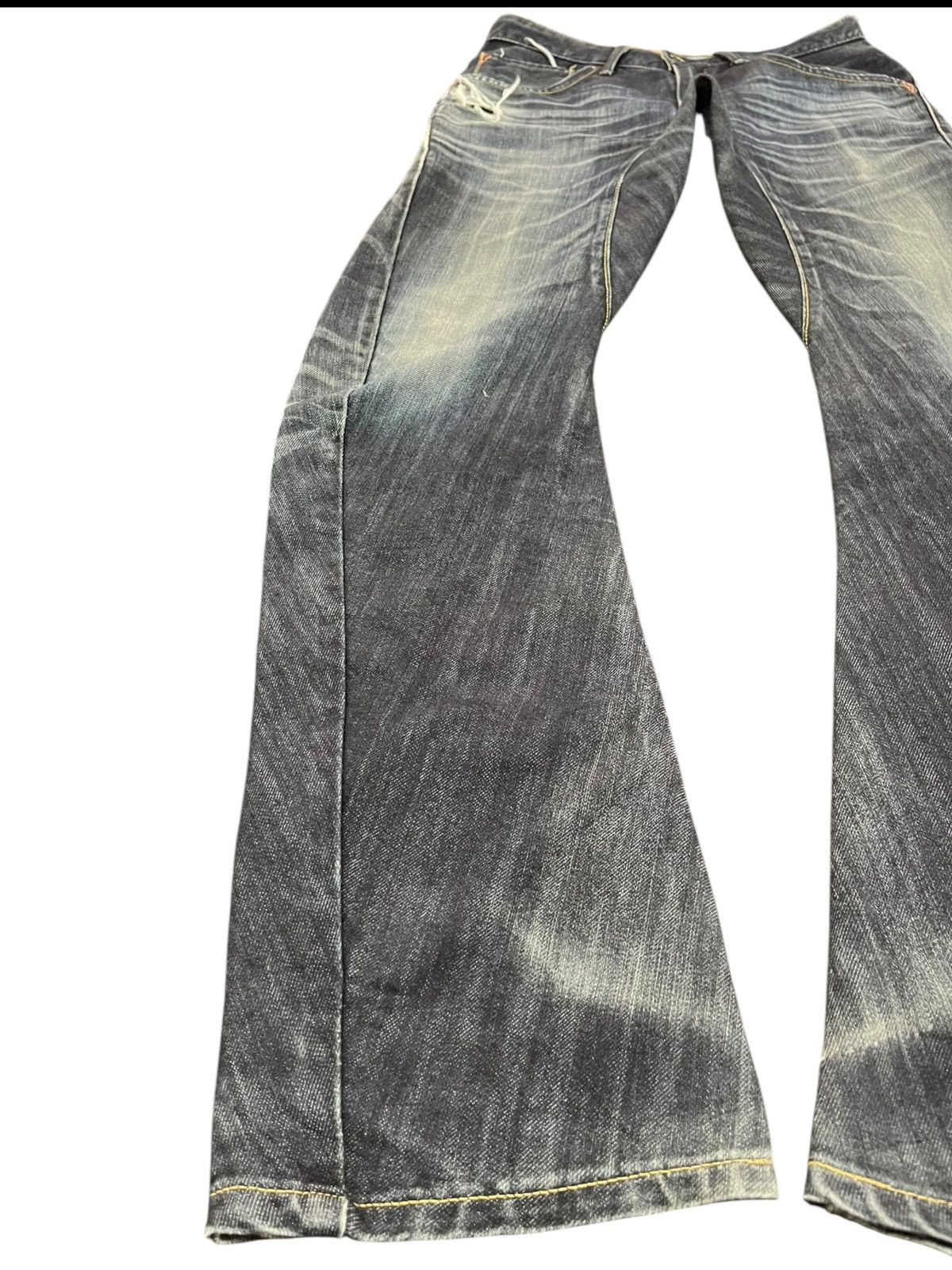 Beauty Beast × Edwin × Japanese Brand Vintage Edwin E-function Curve Leg Denim Size US 29 - 3 Thumbnail