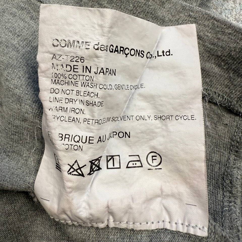 Comme des Garcons PLAY PLAY COMME DES GARCONS BASIC DOUBLE HEART LOGO TEE Size M / US 6-8 / IT 42-44 - 7 Thumbnail
