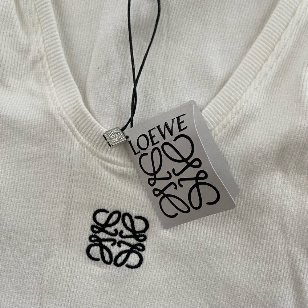 Loewe Loewe tank top in white-M Size M / US 6-8 / IT 42-44 - 17 Thumbnail