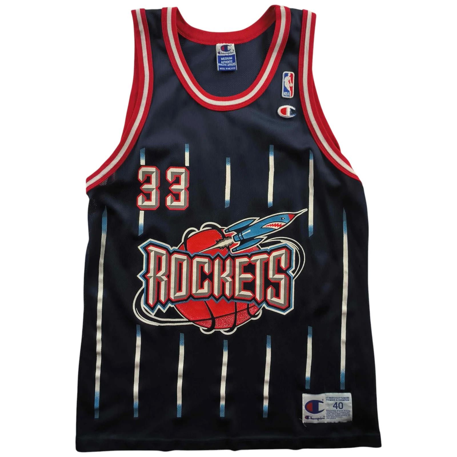 Champion Houston Rockets Scottie Pippen Champion NBA jersey size 40 Size US M / EU 48-50 / 2 - 1 Thumbnail