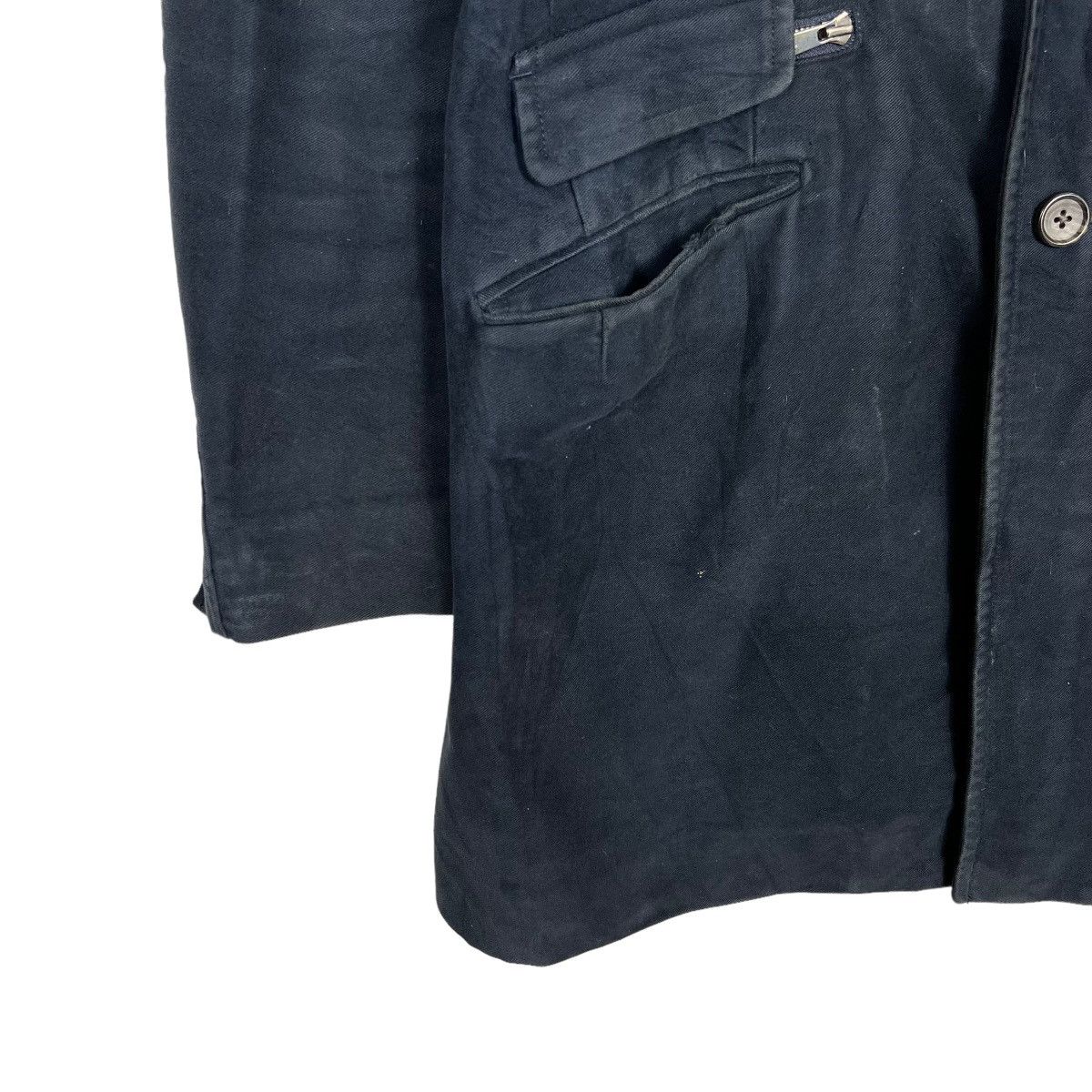 Beams Plus 🔥 BEAMS EMMETEX FABRIC MOLESKIN LONG JACKET Size US M / EU 48-50 / 2 - 4 Thumbnail