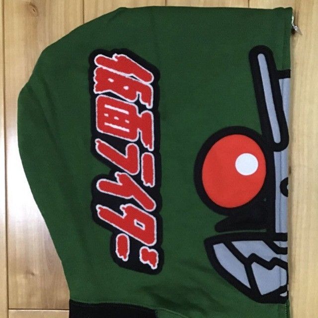 Bape BAPE × MASKED RIDER full zip hoodie a bathing ape Size US S / EU 44-46 / 1 - 3 Thumbnail
