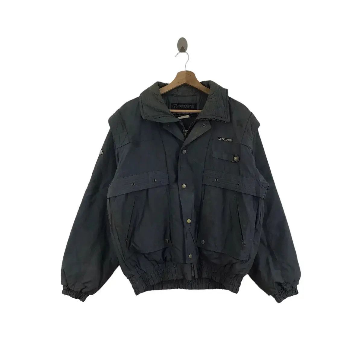 Vintage DESCENTE JAPAN SKIER All Terrain Tactical Ski Jacket