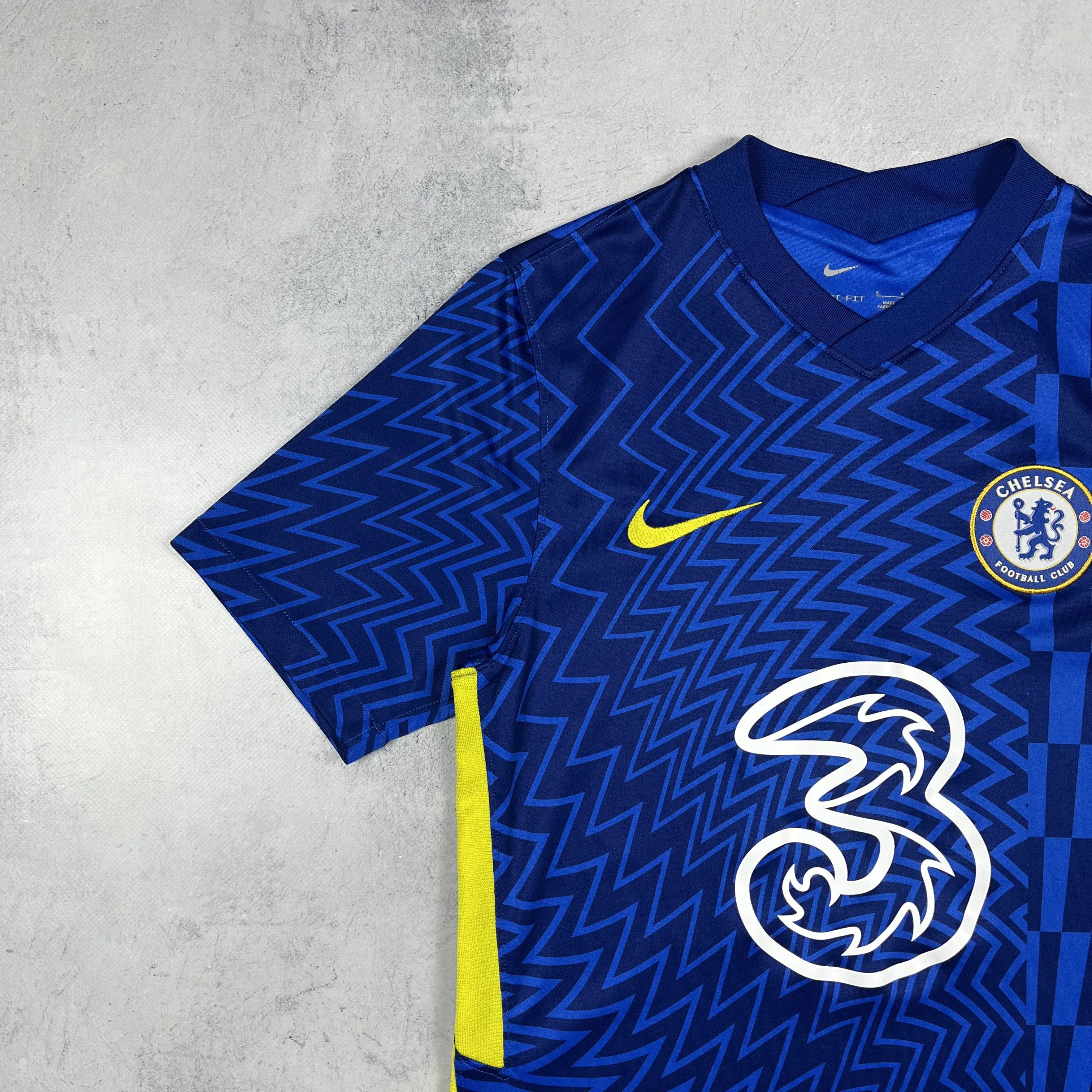 Nike FC Chelsea Nike Home Kit Soccer Jersey Shirt 2021/2022 Size US S / EU 44-46 / 1 - 6 Thumbnail