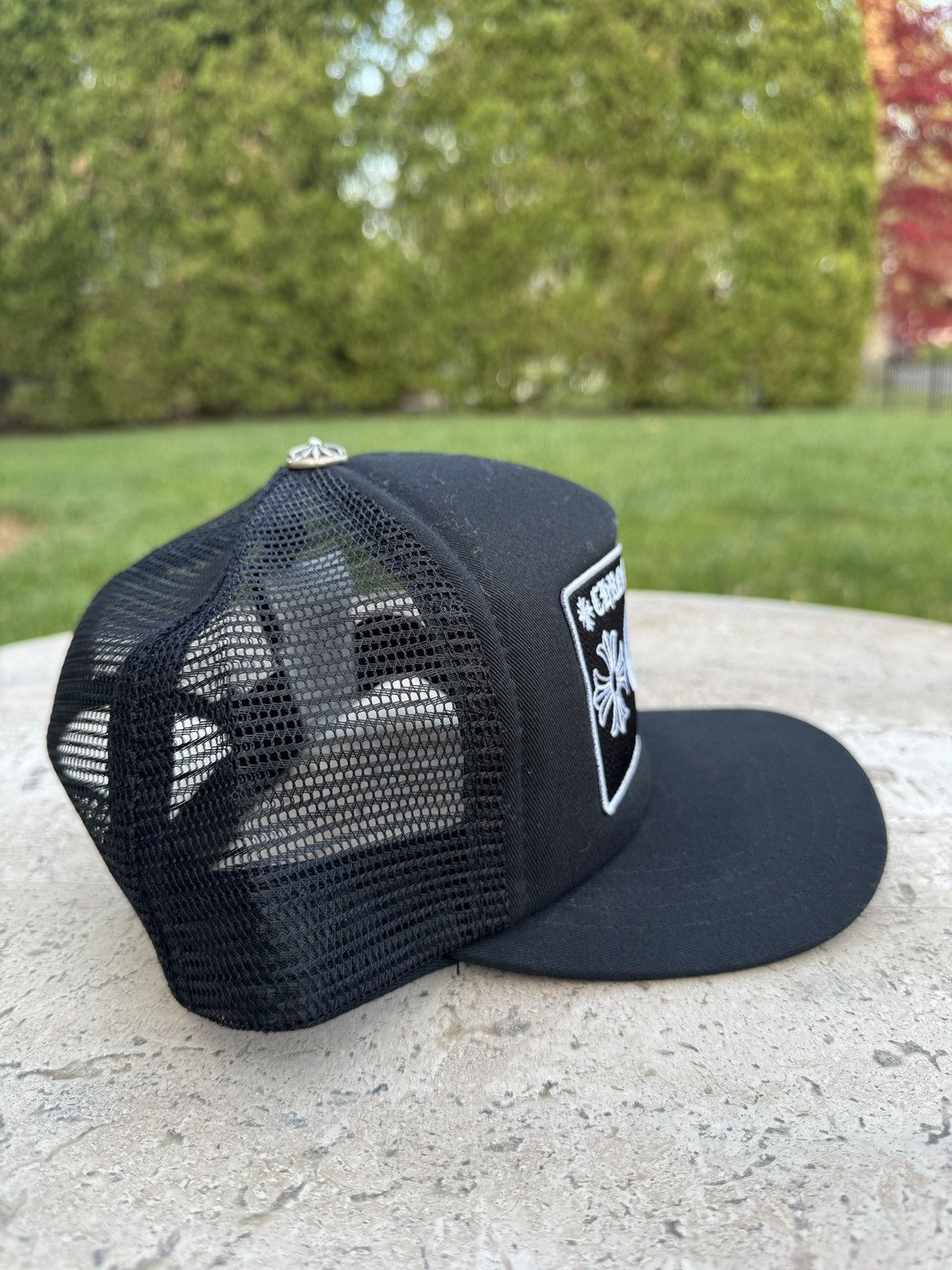 Chrome Hearts Chrome Hearts NYC Trucker Hat Size ONE SIZE - 3 Thumbnail