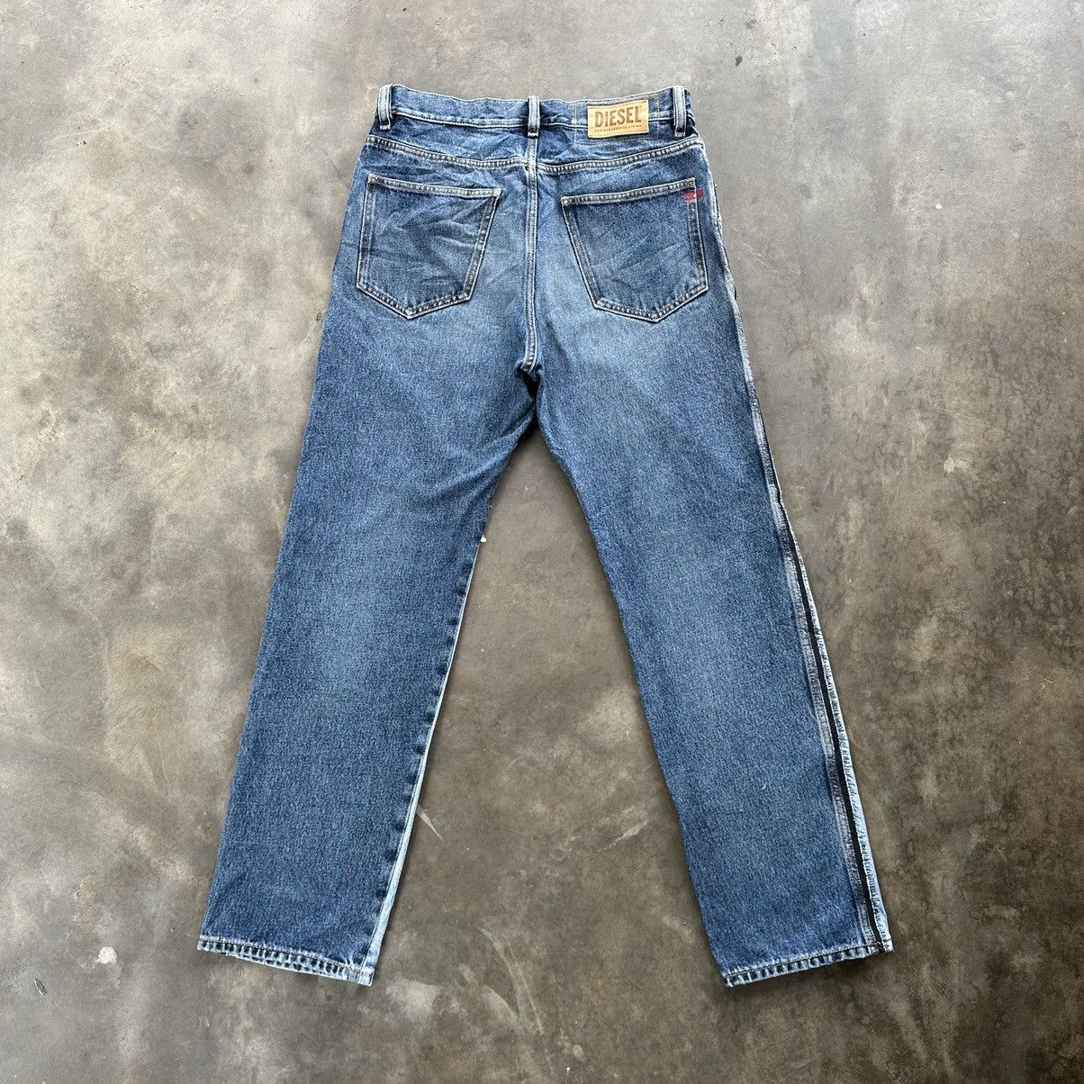Japanese Brand × Jean × Vintage Vintage Diesel Faded Distressed D Macs Denim Jean Pant Size US 33 - 14 Thumbnail