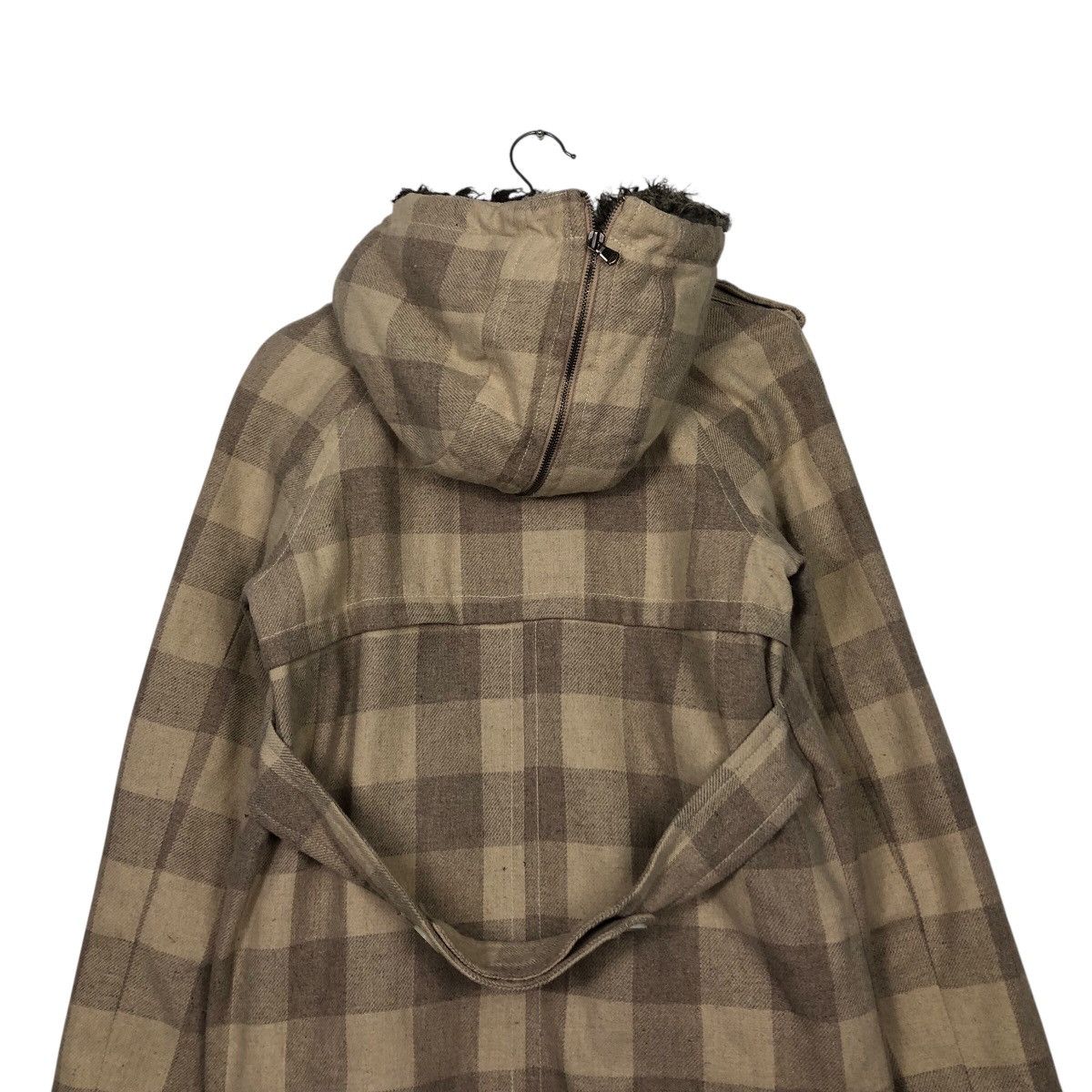 Diesel 📌Vintage Biker Jacket Diesel Tartan Design Fur Hoodie Size US M / EU 48-50 / 2 - 10 Thumbnail