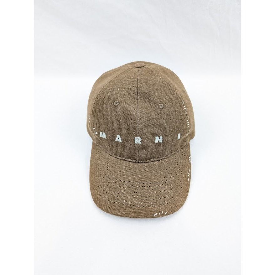 Marni o1rshd1 Q:2 / Size: L / Lightweight Colored Denim Cap / Hat Size ONE SIZE - 1 Thumbnail