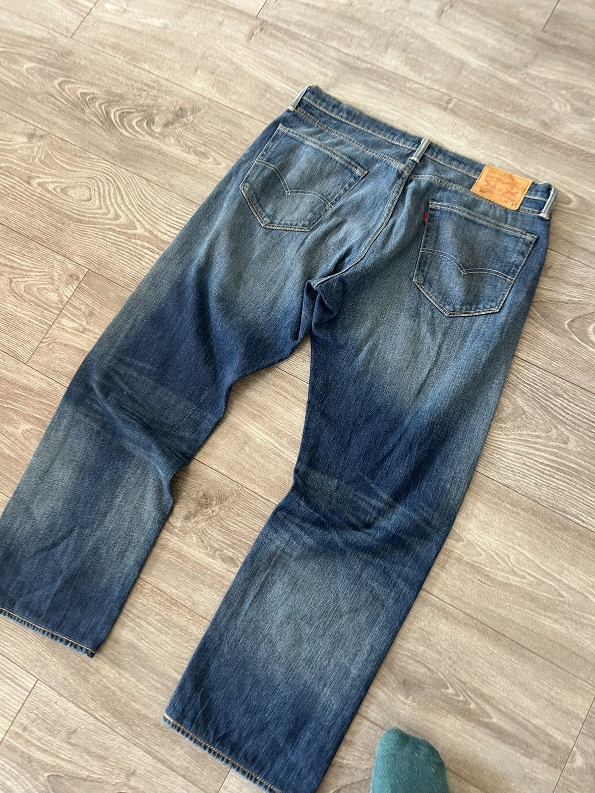 Levi's × Levi's Vintage Clothing ‼️Vintage Levis 504 White Oak Cone Denim Pants‼️ Size US 36 / EU 52 - 6 Thumbnail