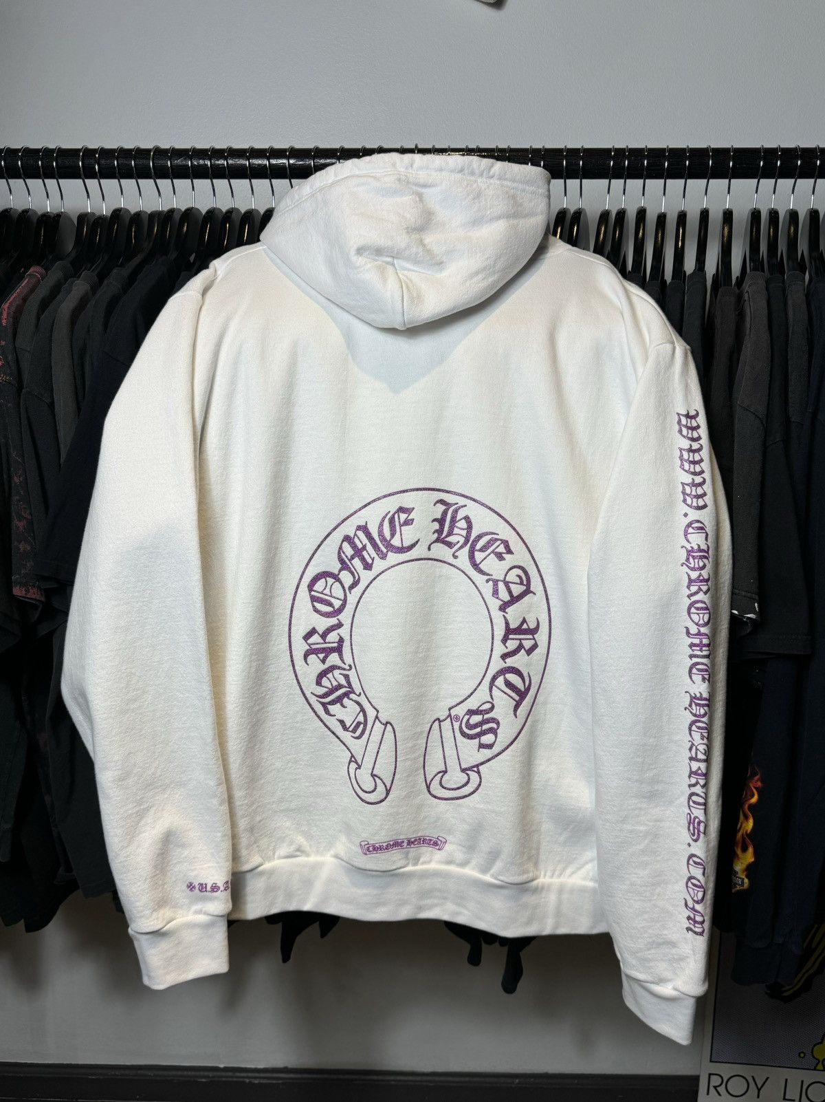 【人気/関税/送料込み】 Chrome Hearts Silver Glitter Hoodie B Chrome Hearts Silver Glitter Hoodie (Size XL) | eBay