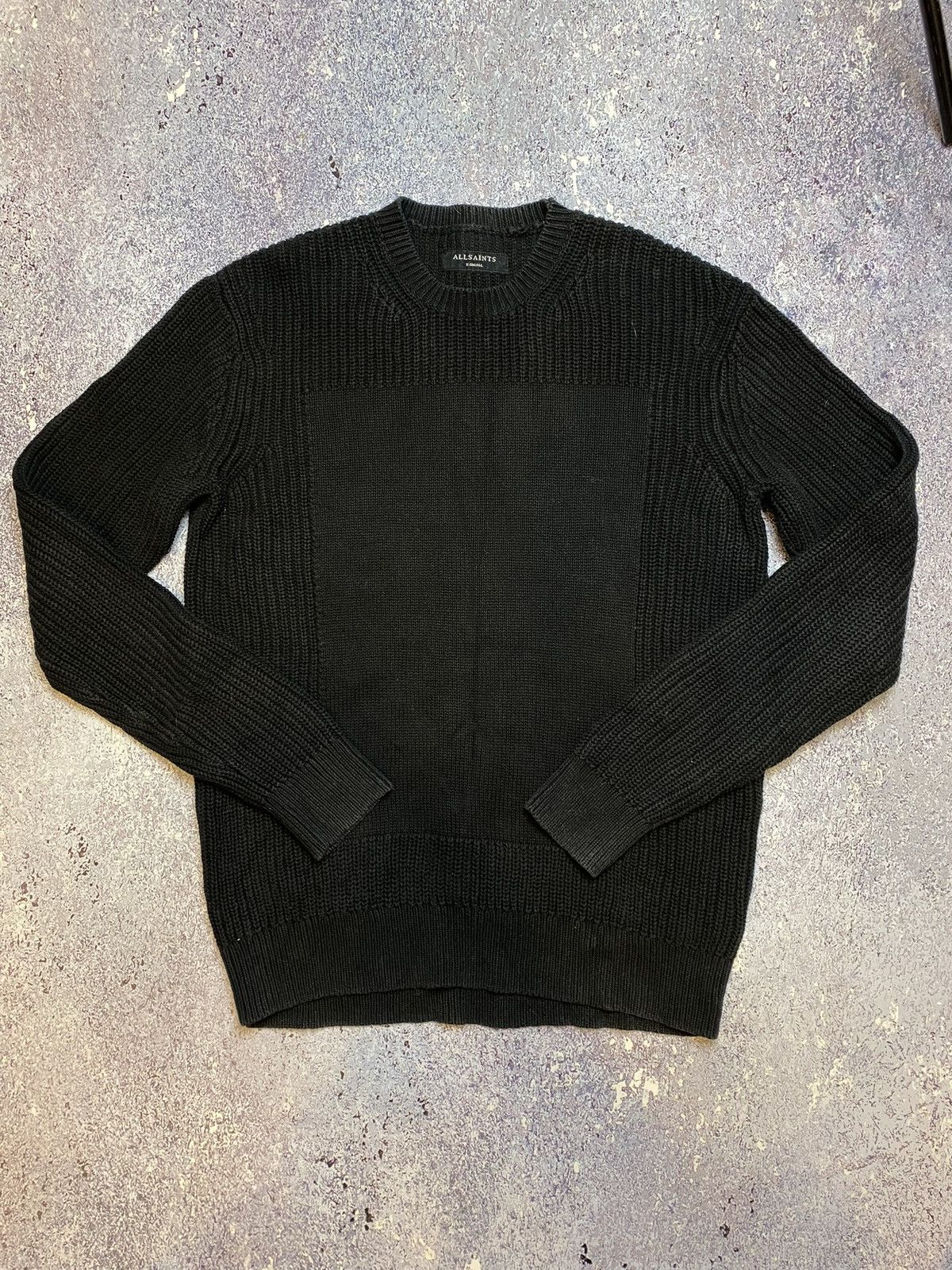 Allsaints × Vintage 💥OPIUM ALLSAINTS BLACK SWEATER BALENCIAGA STYLE Size US XS / EU 42 / 0 - 6 Thumbnail