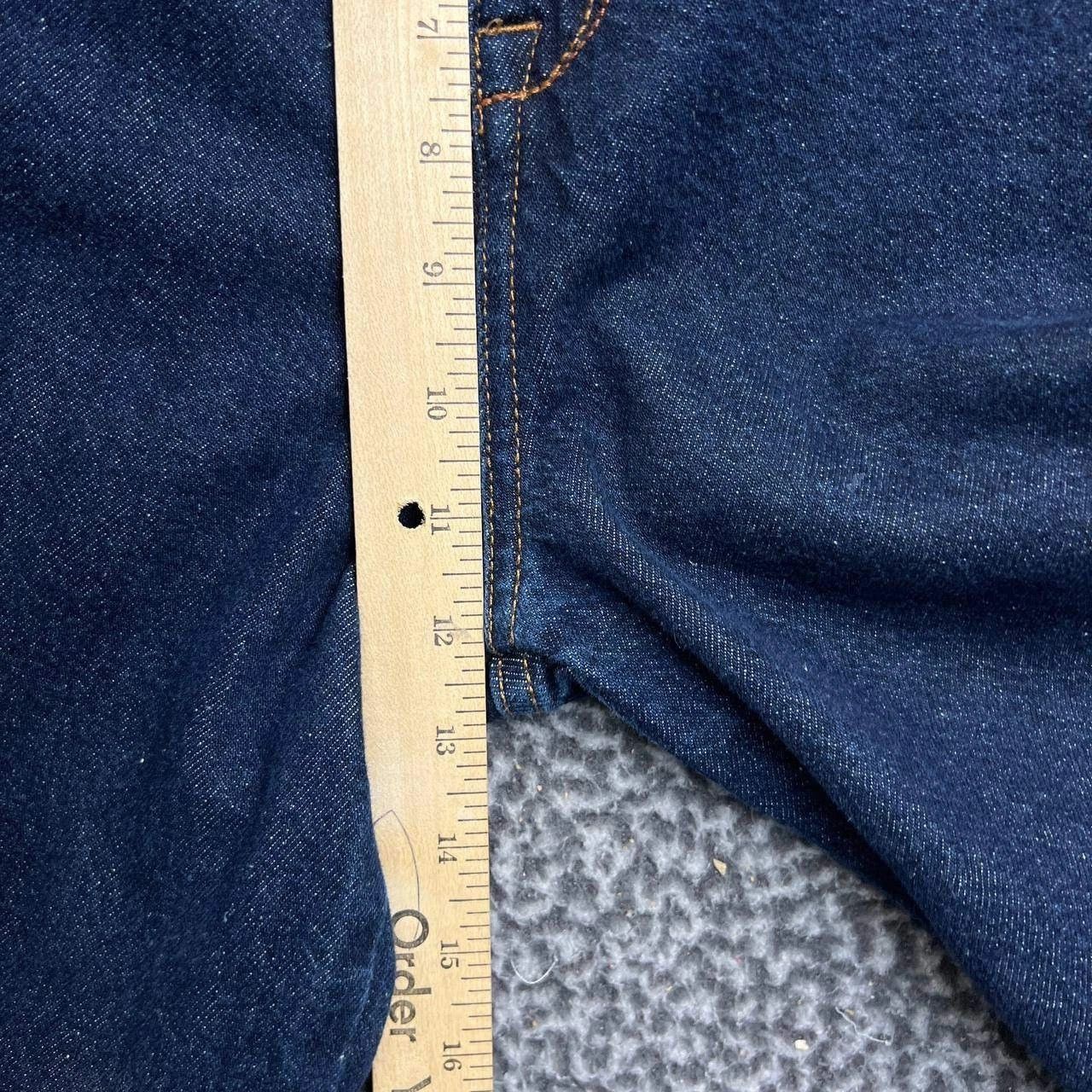 Zara Zara Jeans Women 6 Blue Straight Denim Pants Cotton 30x27 Size 30" / US 8 / IT 44 - 5 Thumbnail