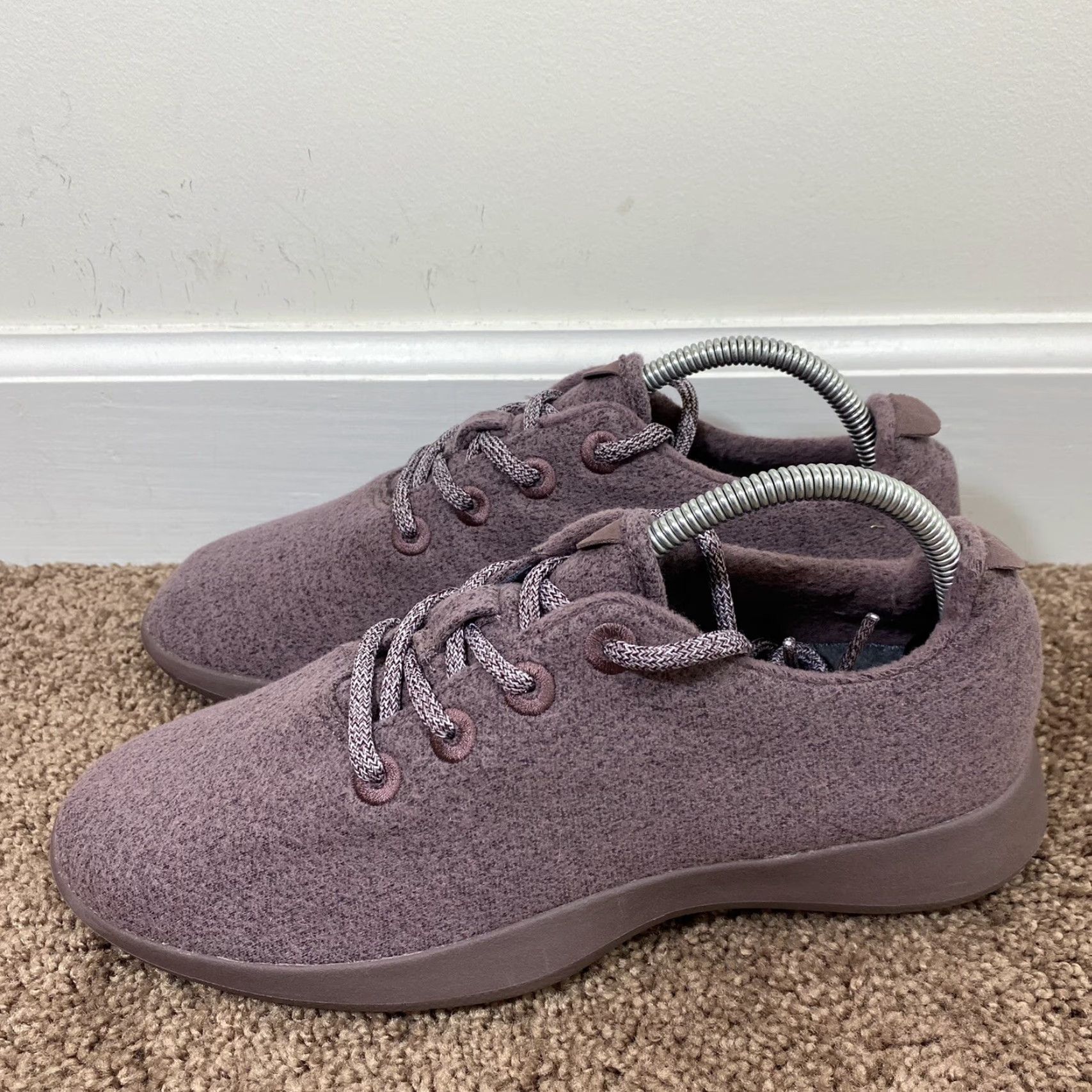 Allbirds Allbirds Womens Sneaker Wool Runners Kotare Plum Purple Size 10 Low Top Size L / US 10 / IT 46 - 6 Thumbnail