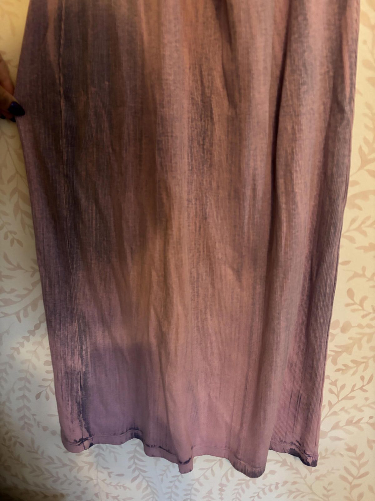 Other Young, Fabulouls and Broke Y2K Purple Acid Wash Dress L Size L / US 10 / IT 46 - 7 Thumbnail