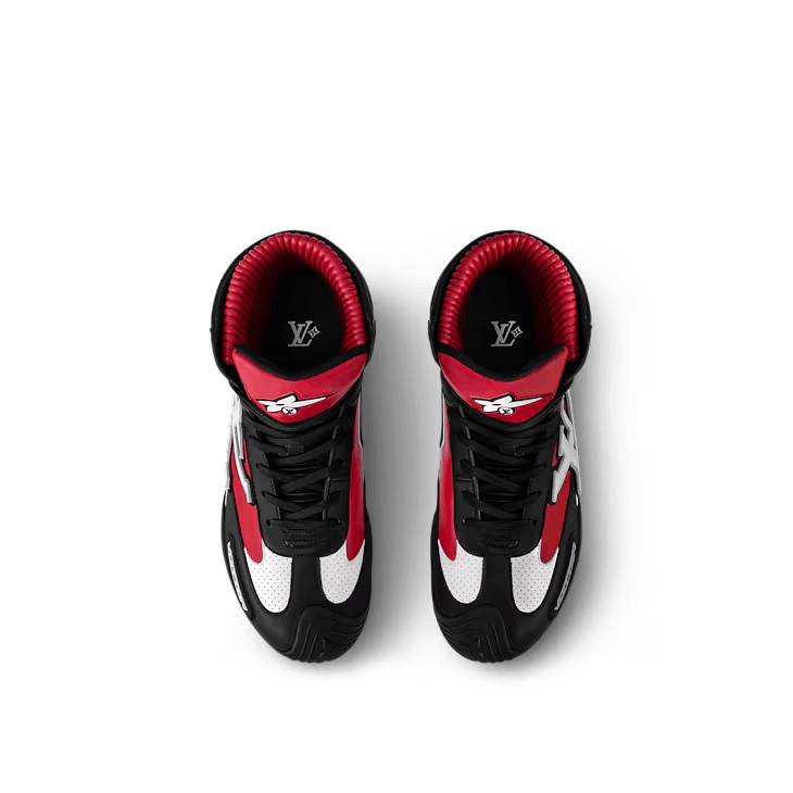 Louis Vuitton LV Footprint Racing High Top Trainers Size US 9 / EU 42 - 4 Thumbnail