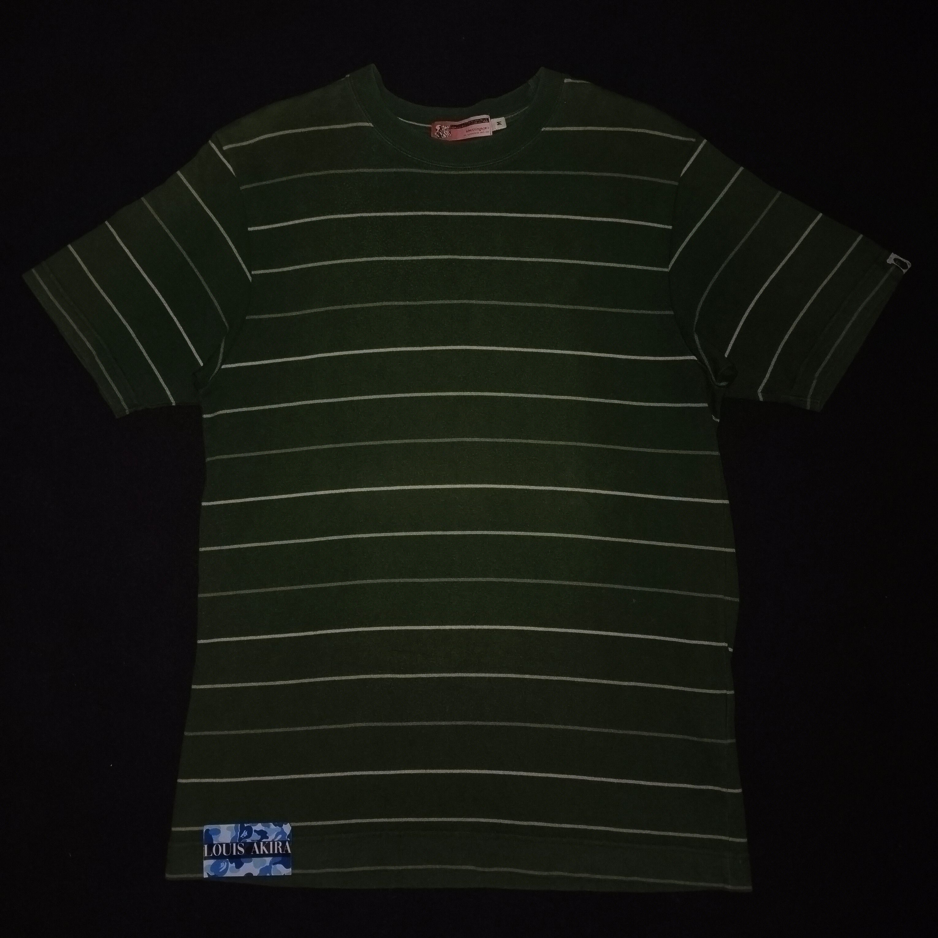 Bape Vintage 2003 Bape Stripe Tee Size US M / EU 48-50 / 2 - 1 Thumbnail