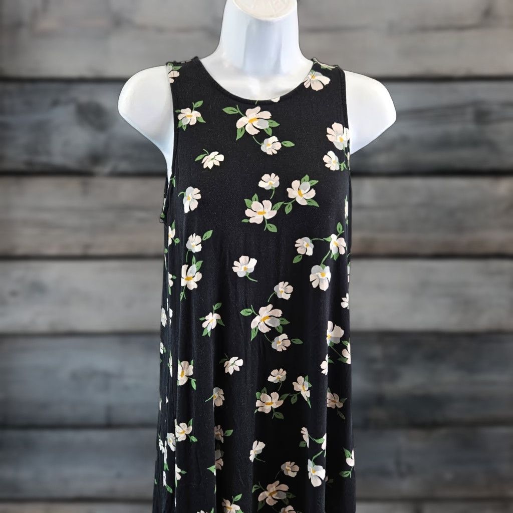 old navy green floral dress Fit & Flare Floral Maxi Dress