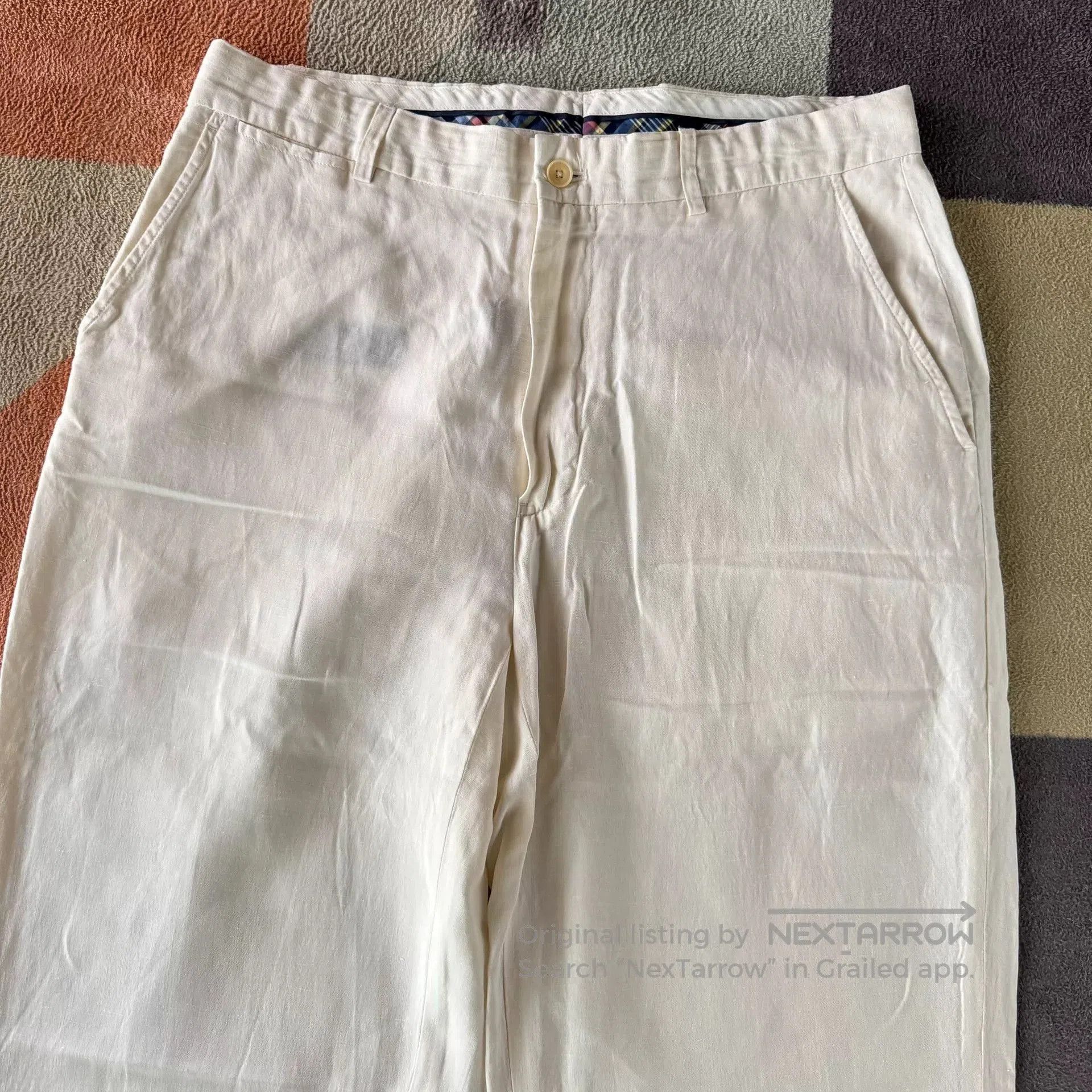 Polo Ralph Lauren Ralph Lauren Polo Silk Linen Pants. Size US 32 / EU 48 - 3 Thumbnail