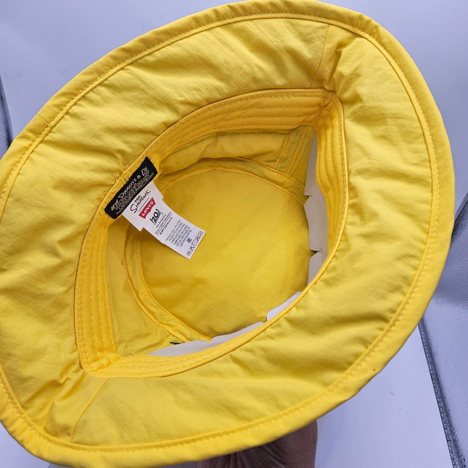 Levi's LEVI'S X SIMPSONS UNISEX MEDIUM CLOUD PRINT BUCKET HAT Size ONE SIZE - 2 Thumbnail