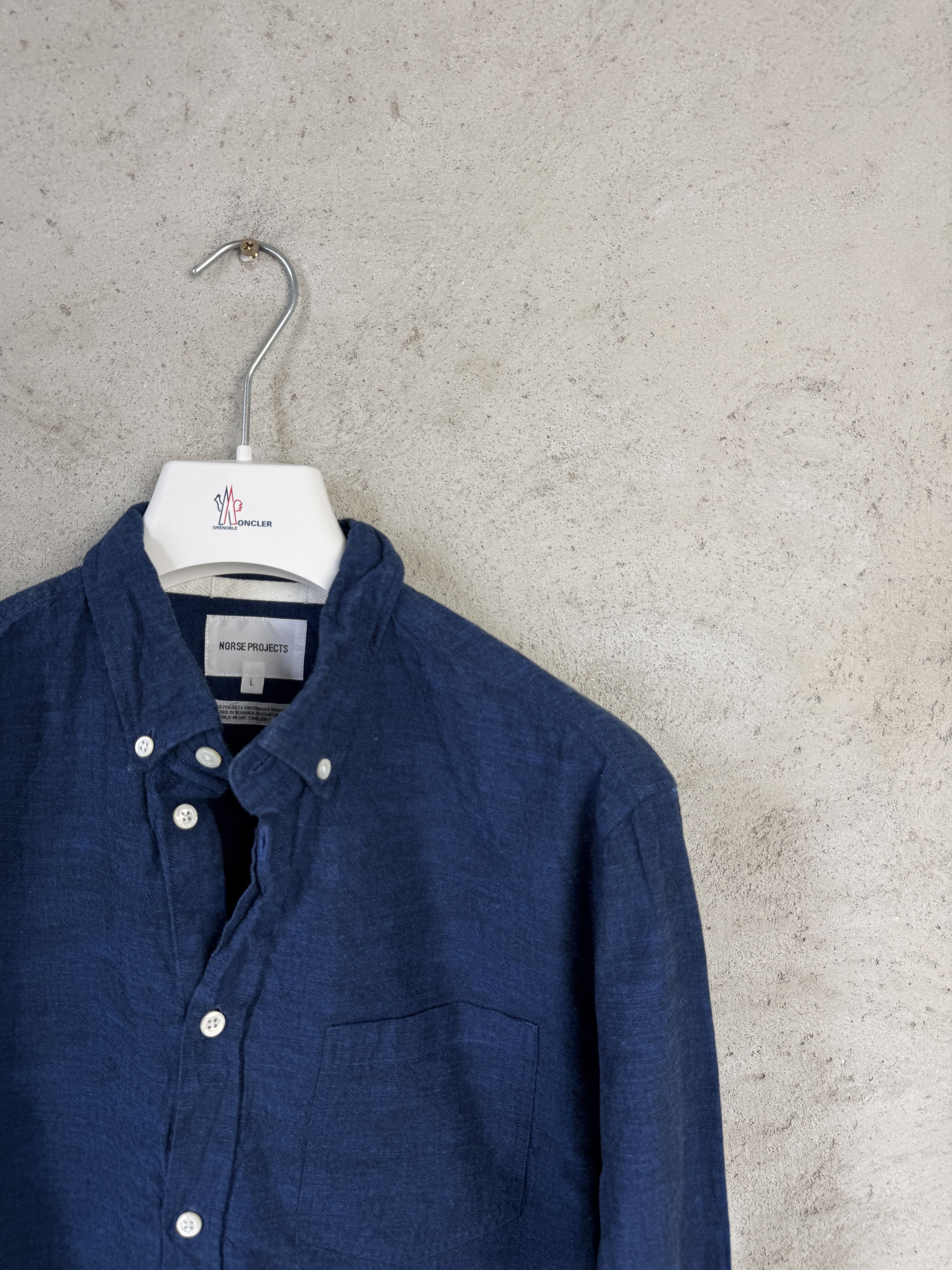 Norse Projects Norse Projects Anton Chambray shirt button ups casual Size US L / EU 52-54 / 3 - 2 Thumbnail